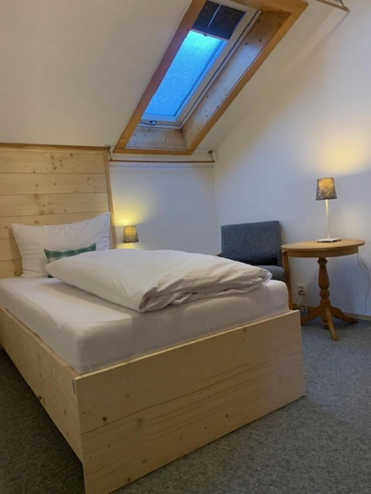 Bed in Gästehaus Alpvital