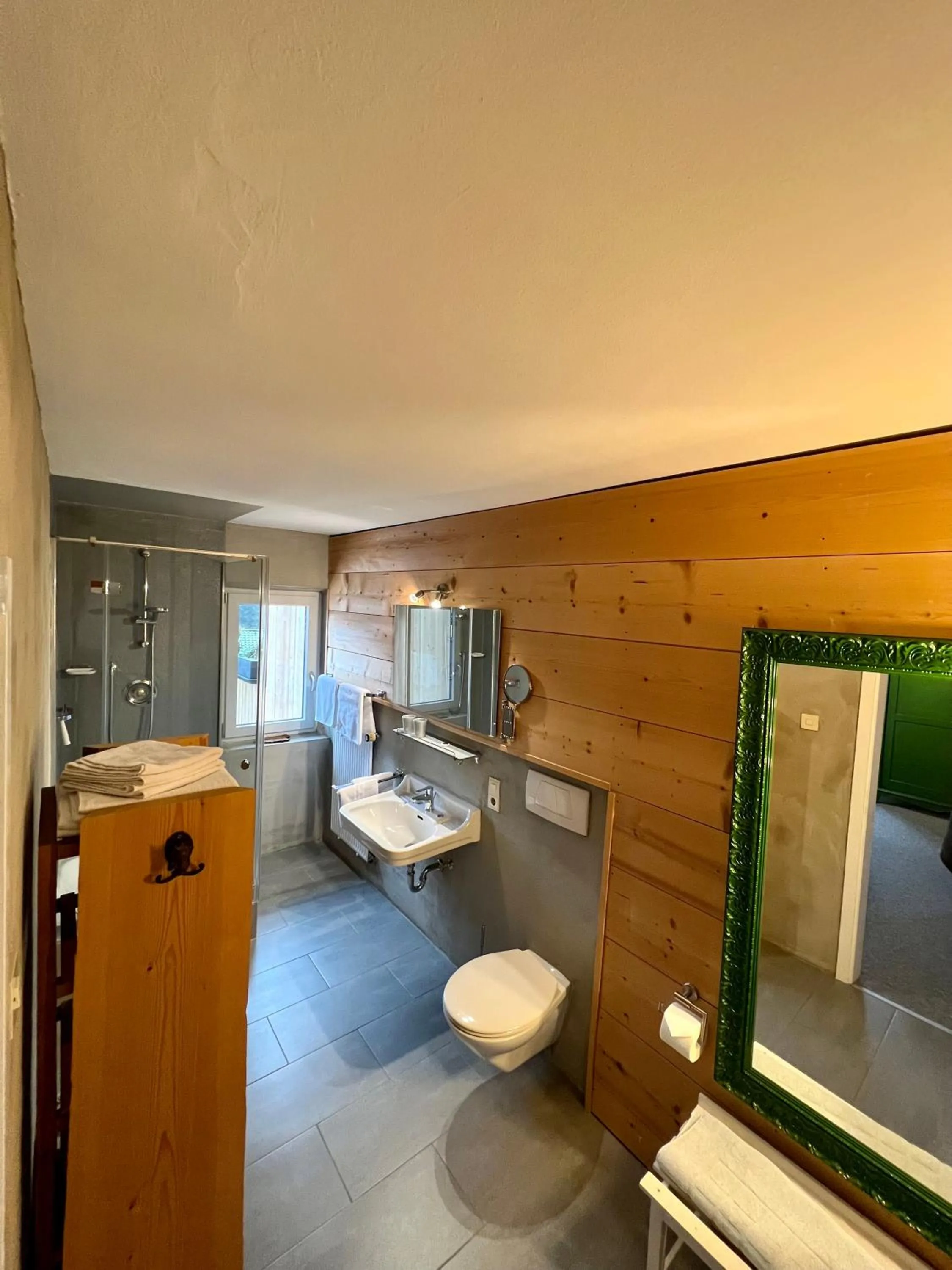 Bathroom in Gästehaus Alpvital