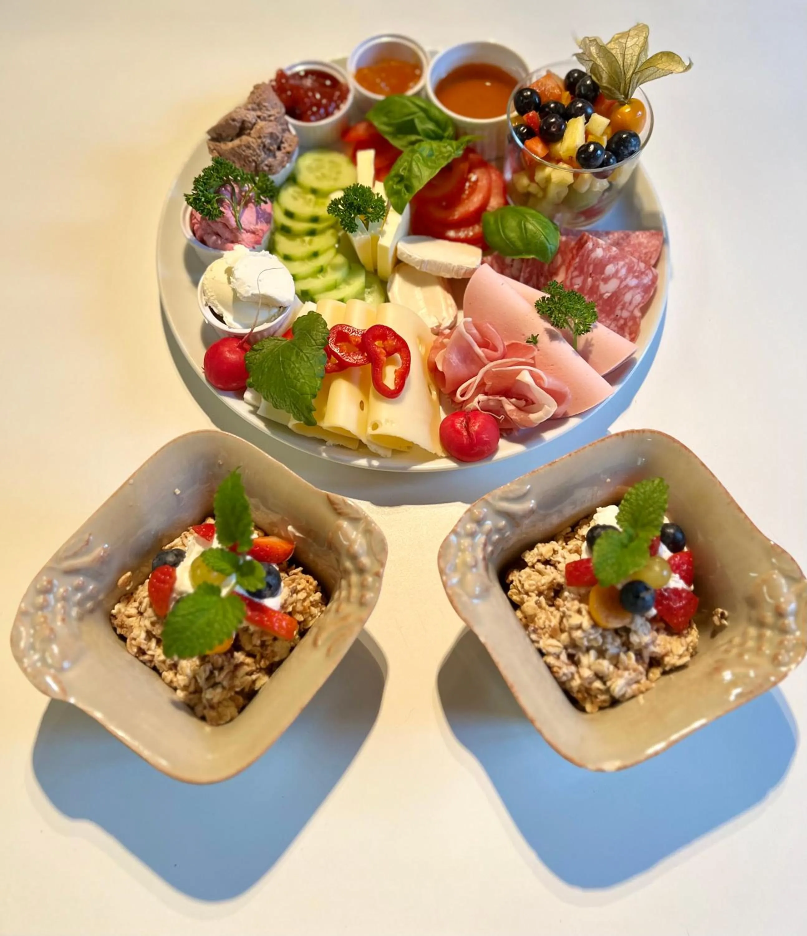 Food and drinks in Gästehaus Alpvital