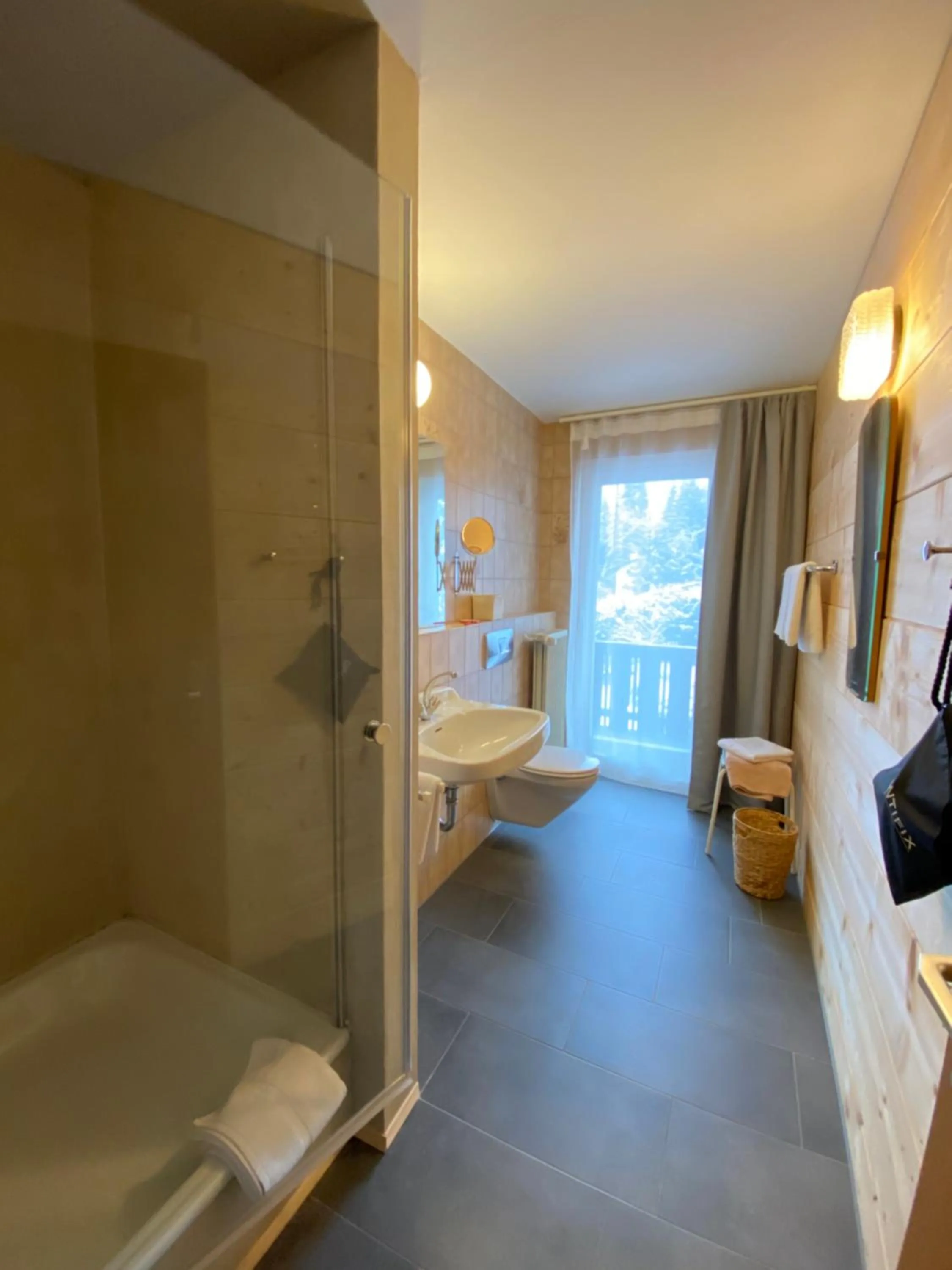 Bathroom in Gästehaus Alpvital