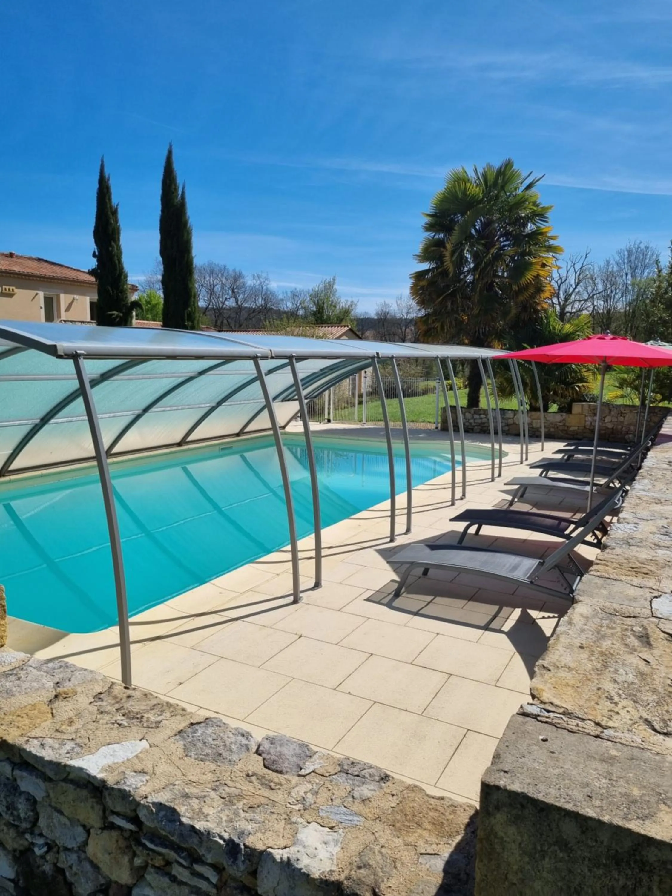 Swimming pool in Les Chenes Rouges