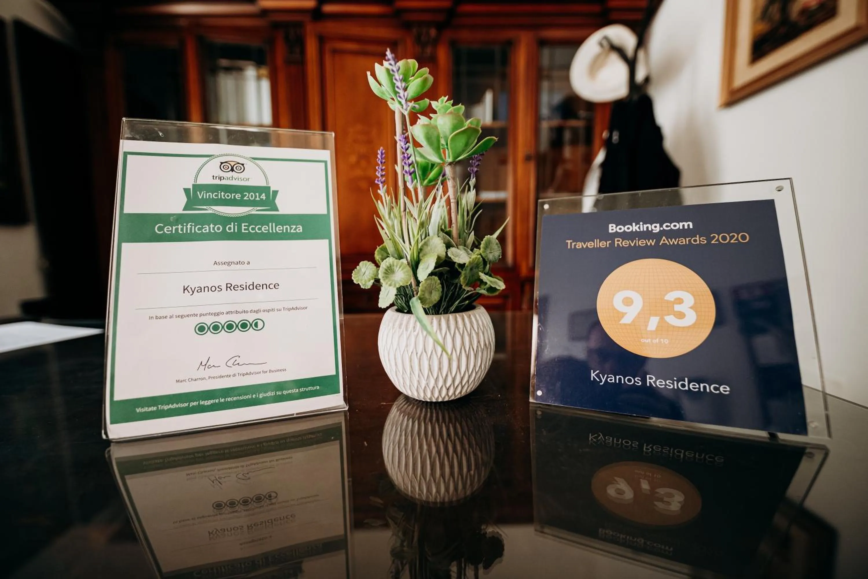 Property logo or sign in Kyanos Residence