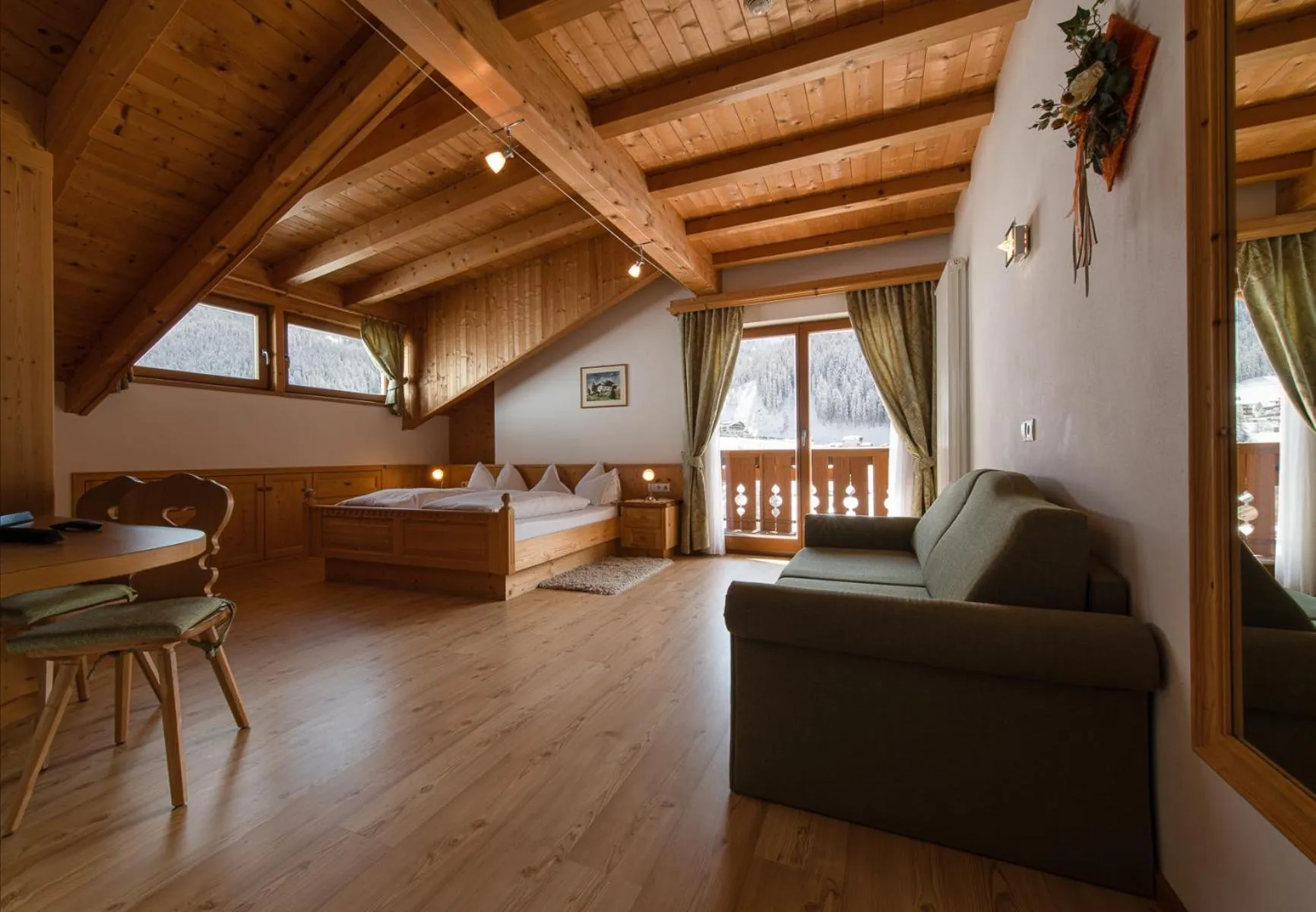 Seating area in Garni Sunela B&B