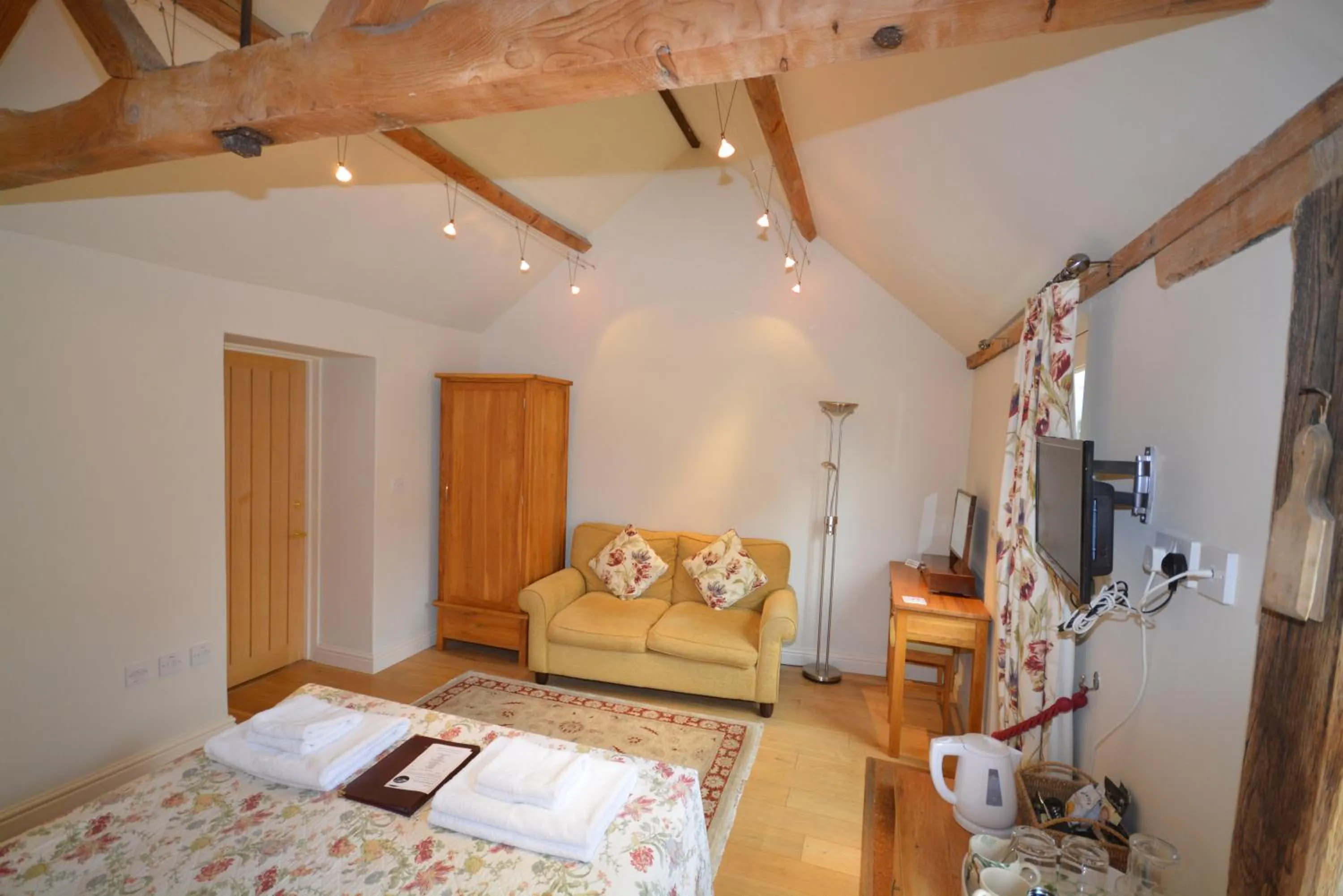 Seating area in Jex Farmhouse B&B