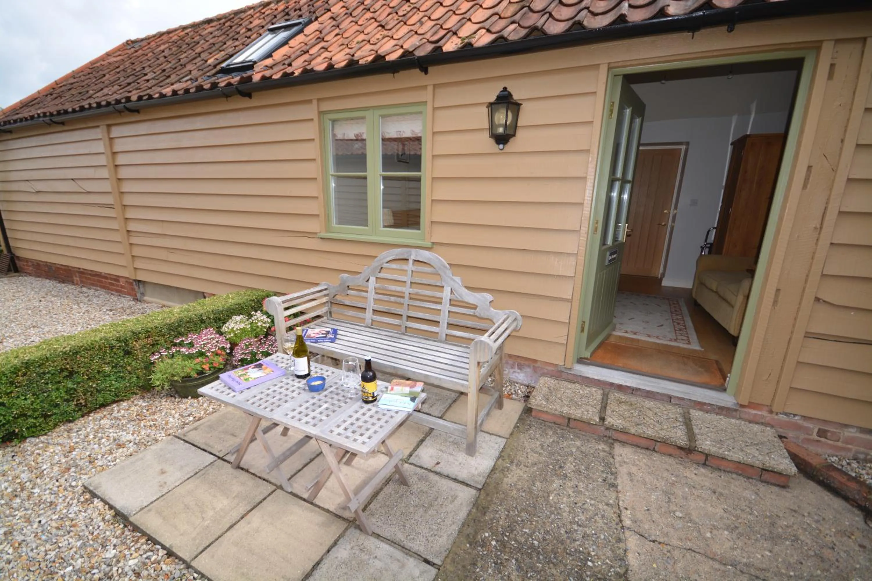 Patio in Jex Farmhouse B&B
