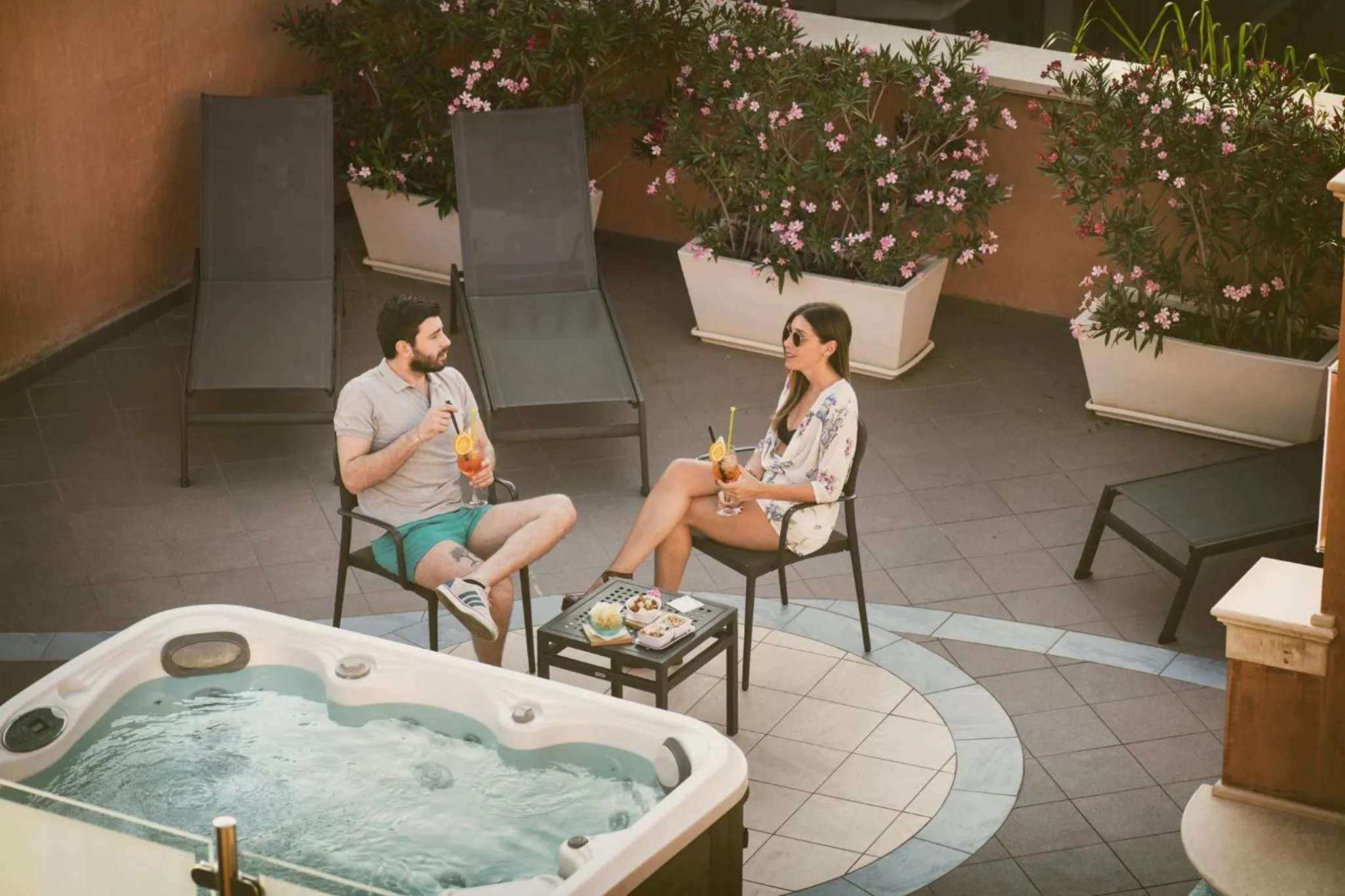 Hot Tub in Artemis Hotel