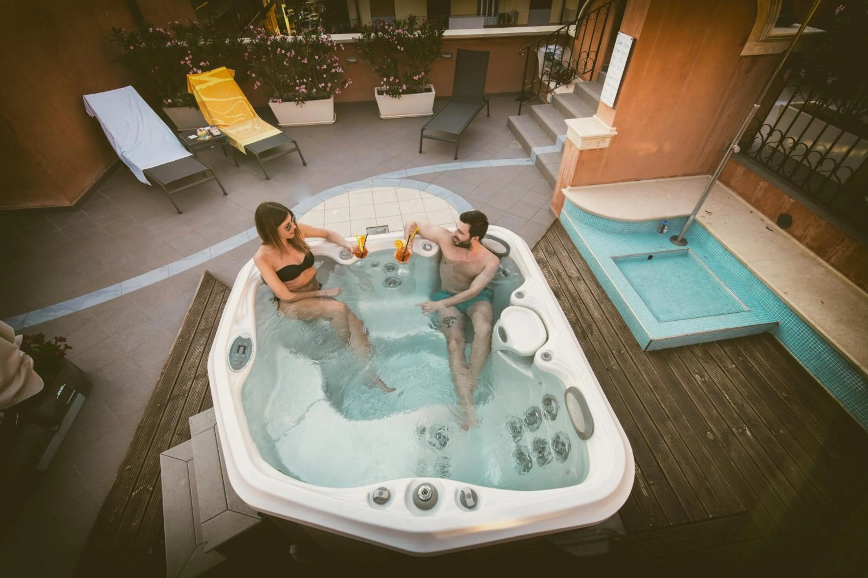 Hot Tub in Artemis Hotel