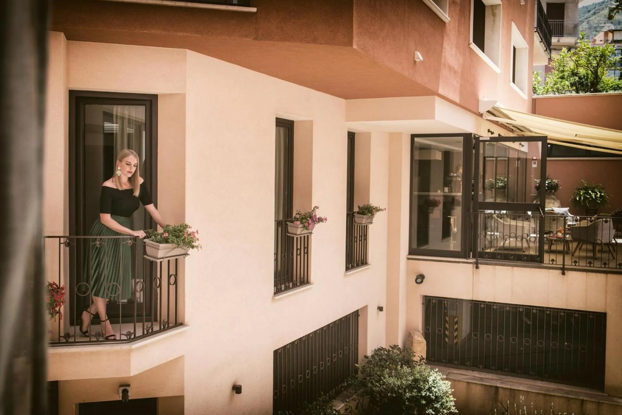 Balcony/Terrace in Artemis Hotel