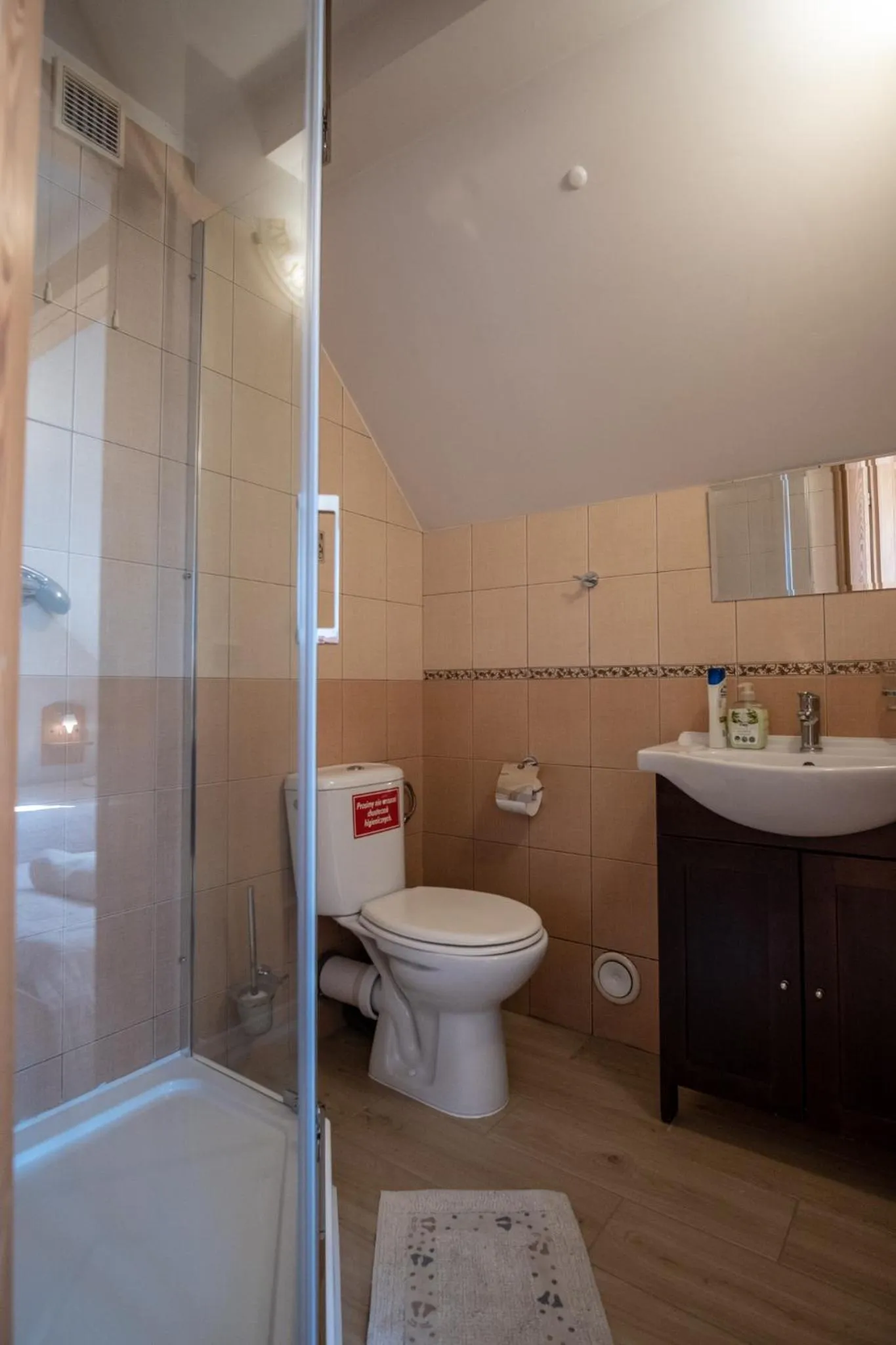 Shower in Siedlisko Leszczewek