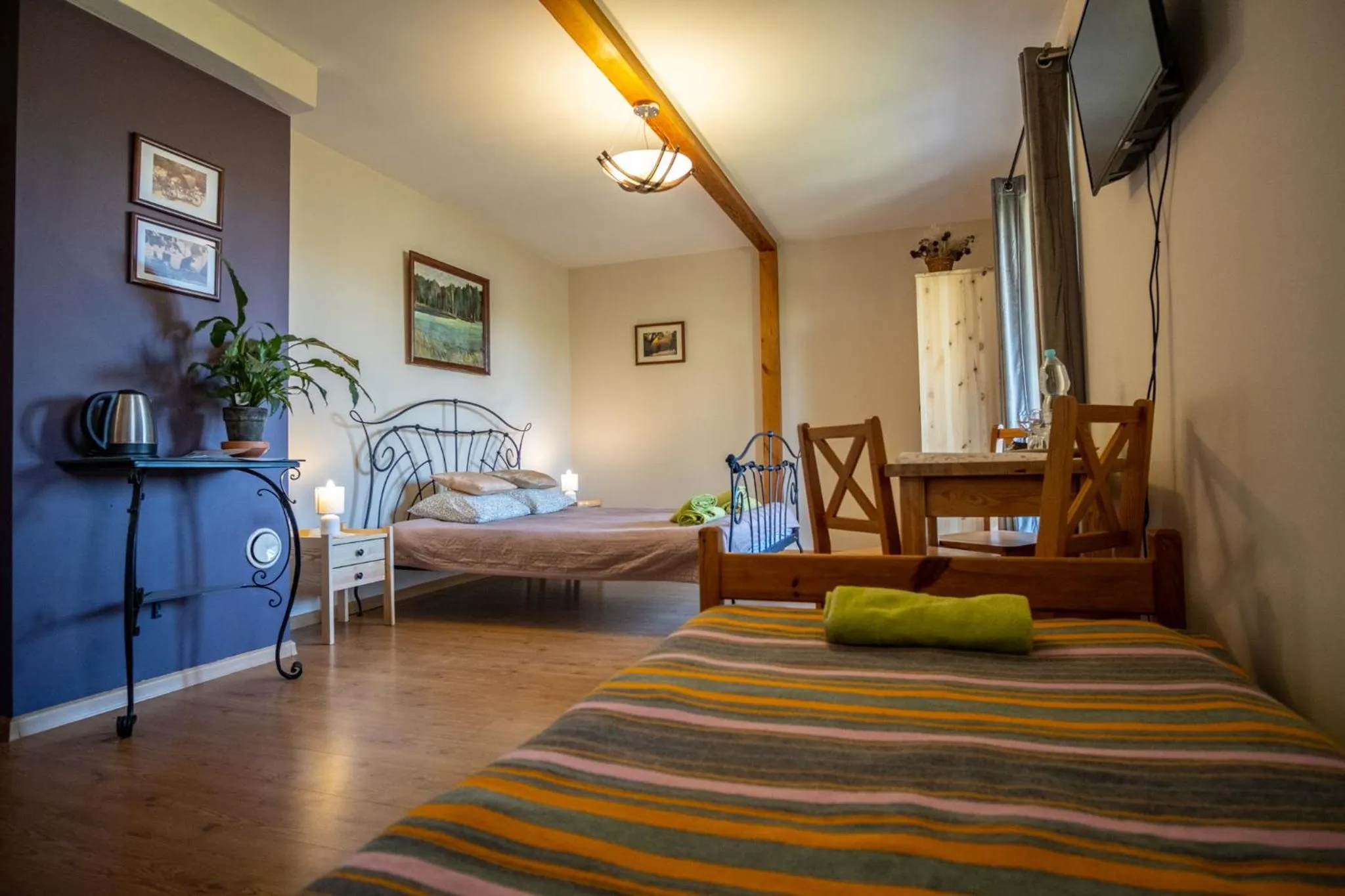 Photo of the whole room, Bed in Siedlisko Leszczewek