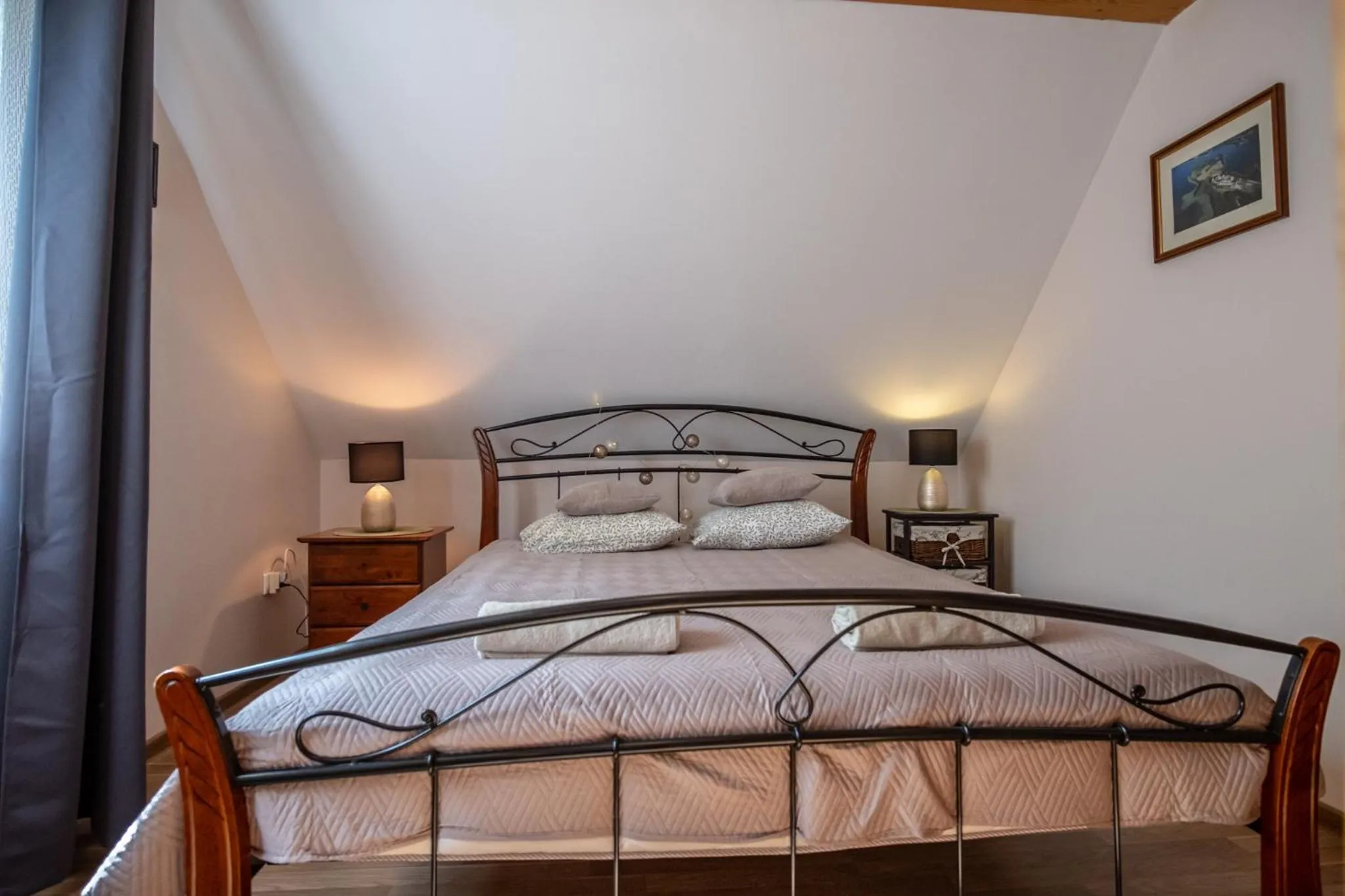 Photo of the whole room, Bed in Siedlisko Leszczewek