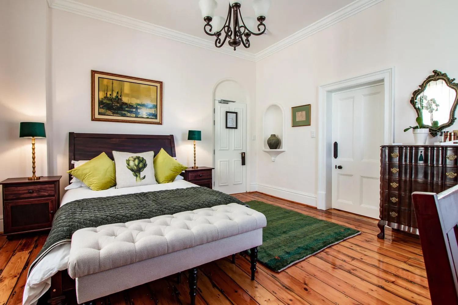 Bedroom, Bed in Carmichael House Boutique Hotel