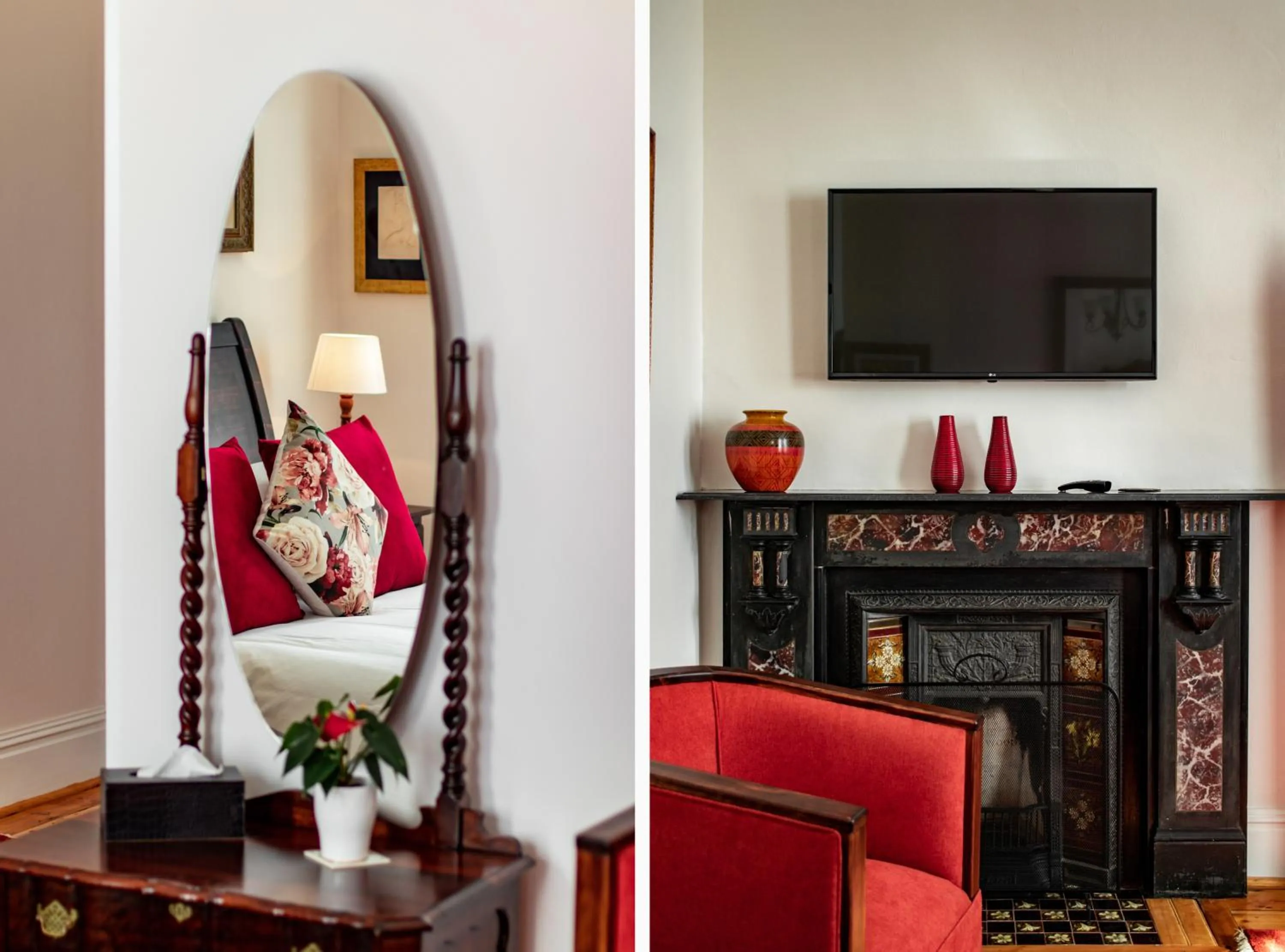 TV and multimedia in Carmichael House Boutique Hotel