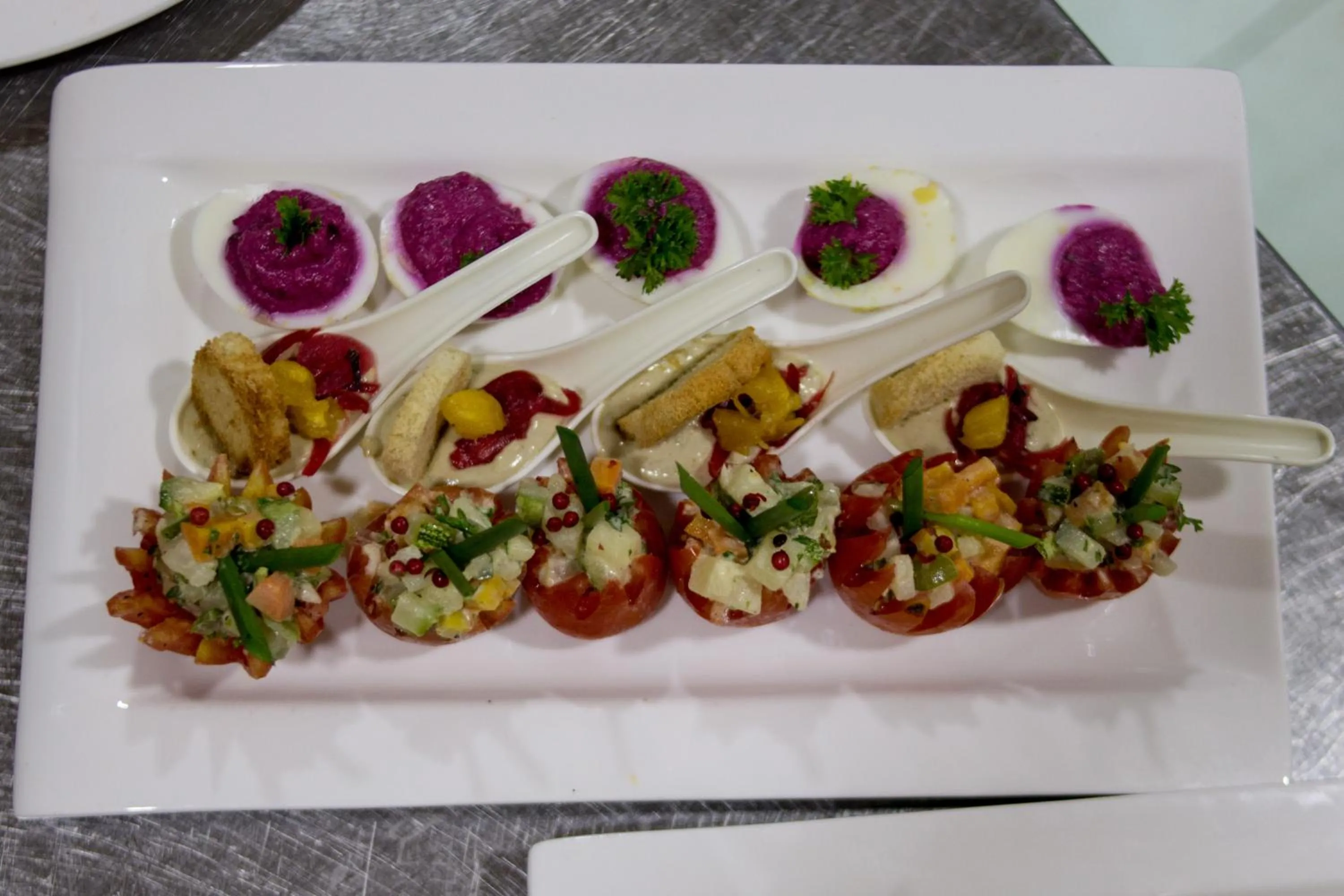 Lunch in The Streamliner Hotel Apartment