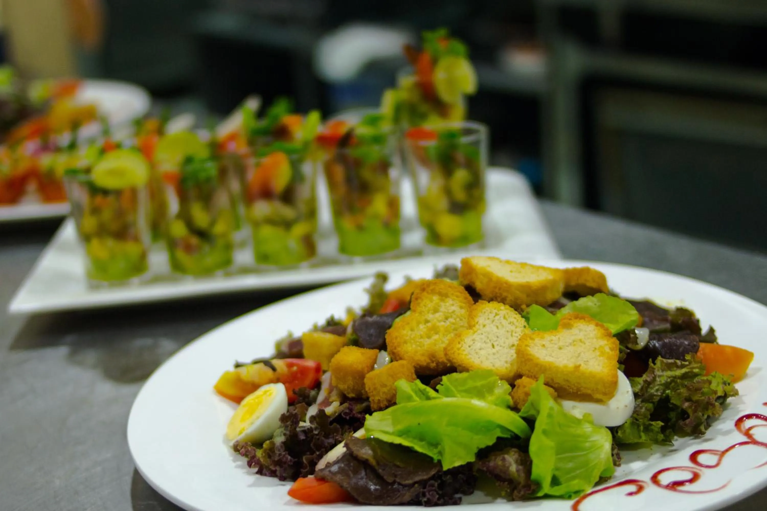 Dinner in The Streamliner Hotel Apartment