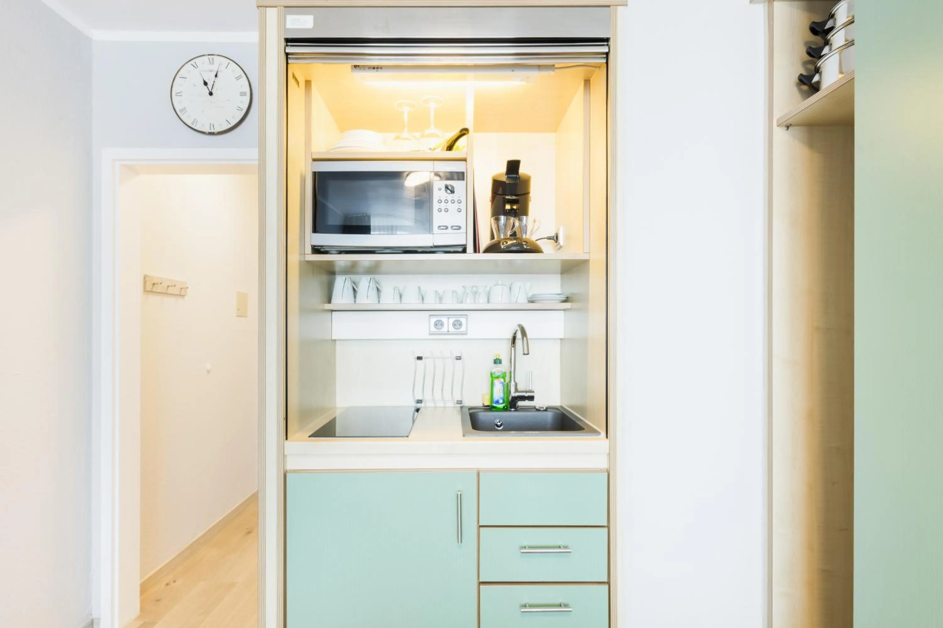 Kitchen or kitchenette in centerroom München City
