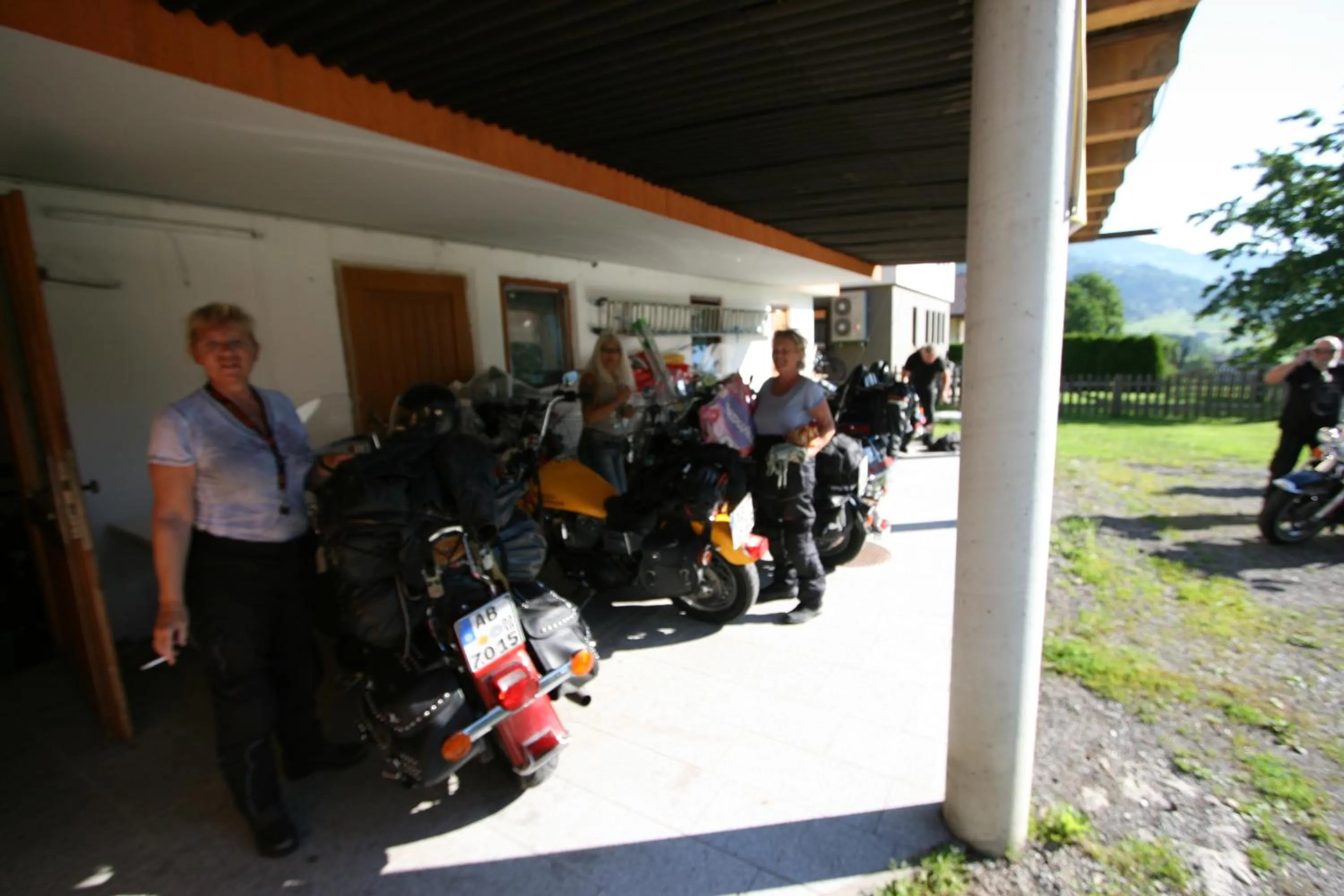 group of guests in Hotel Stadlwirt