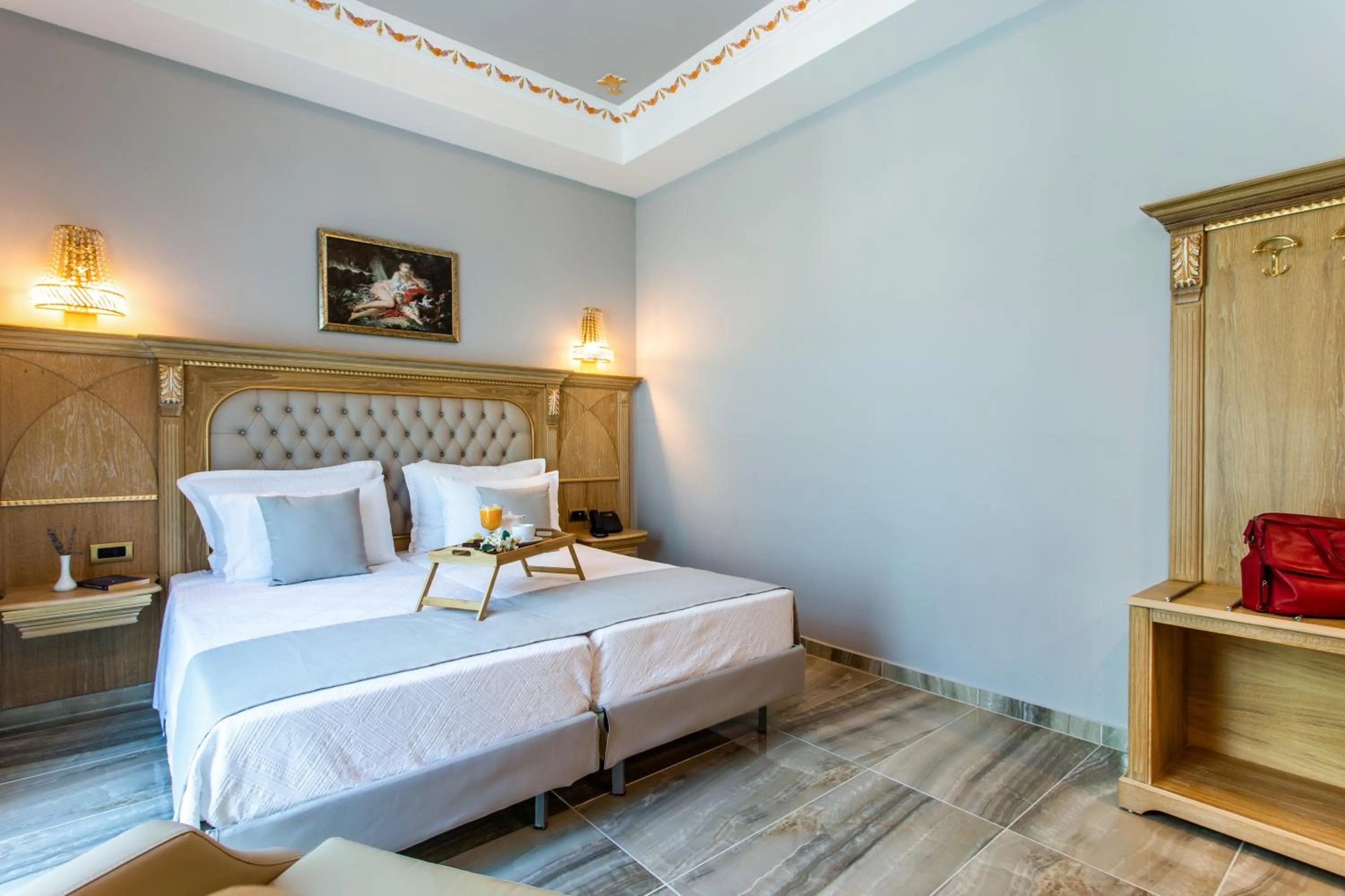 Bedroom, Bed in Wellness Santa Hotel - adults plus12