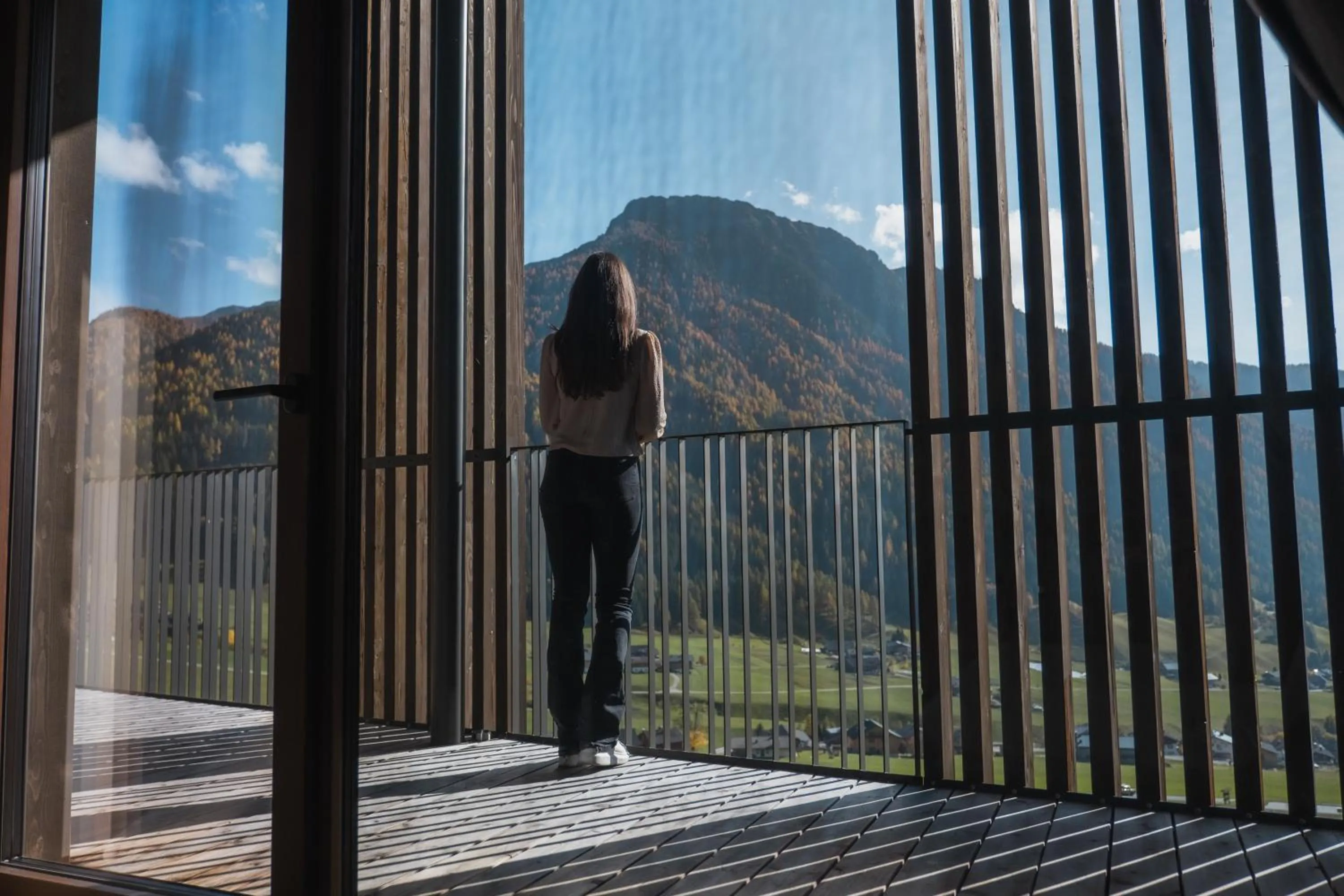Balcony/Terrace in Mountain Residence Montana
