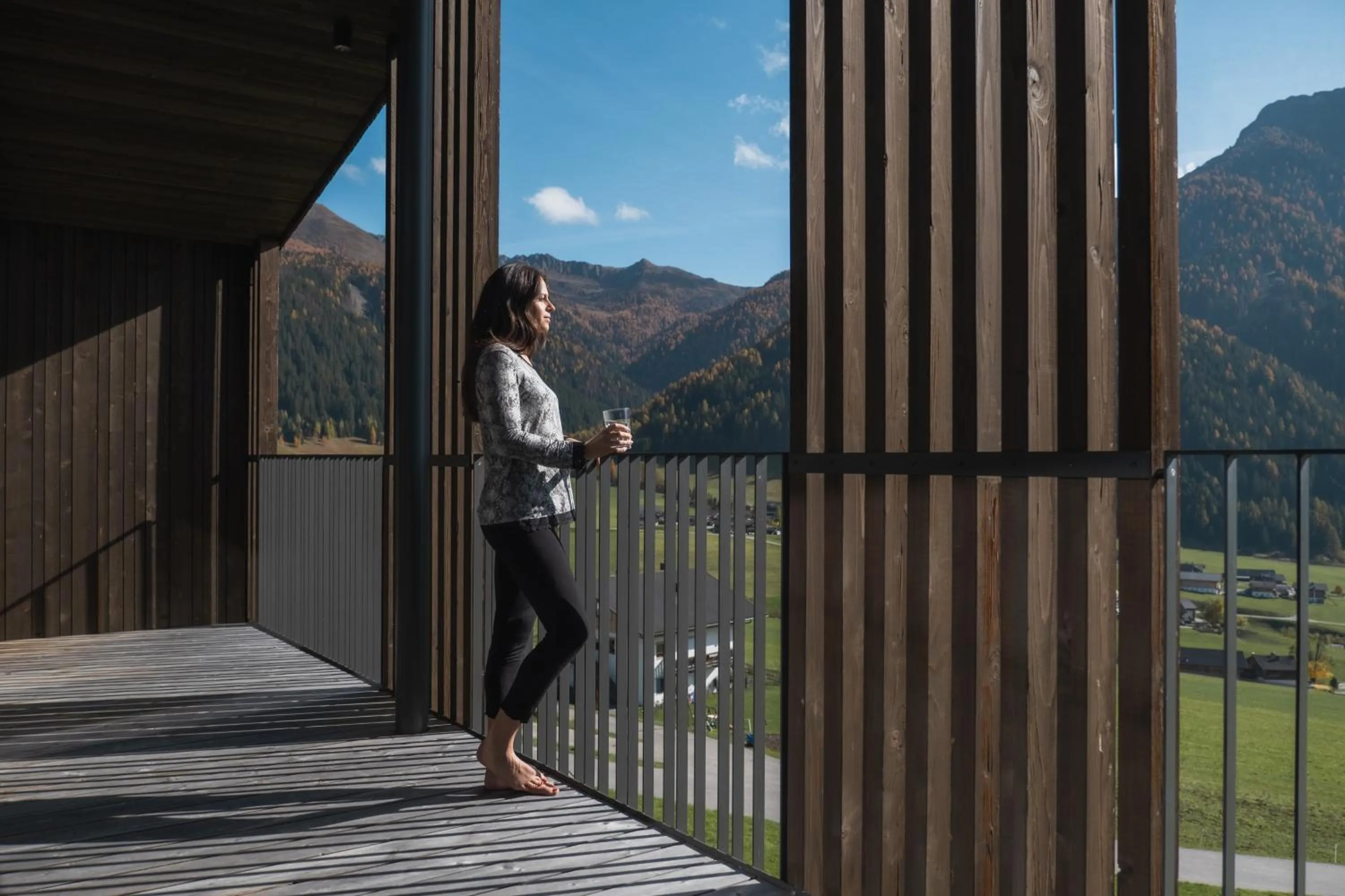 Balcony/Terrace in Mountain Residence Montana