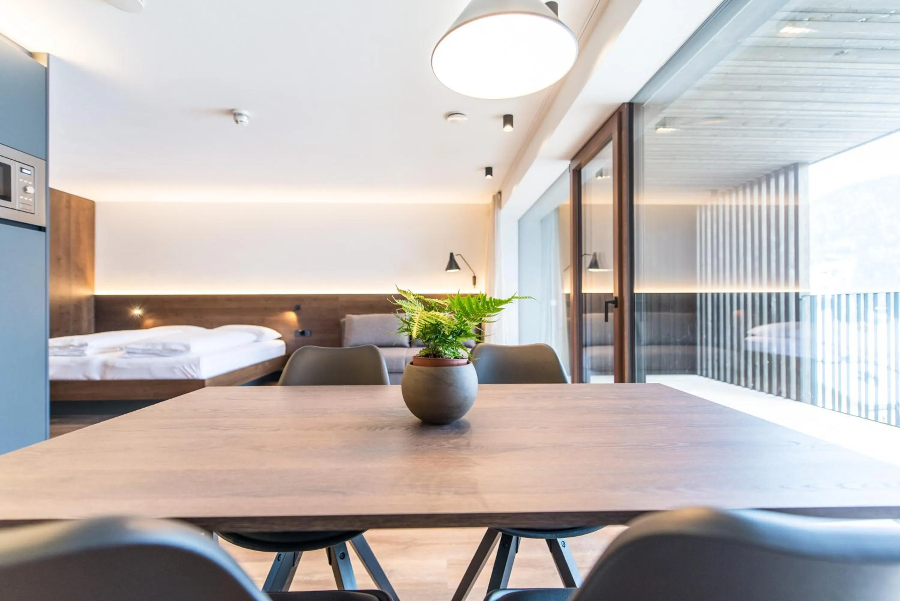 Kitchen or kitchenette, Bed in Mountain Residence Montana