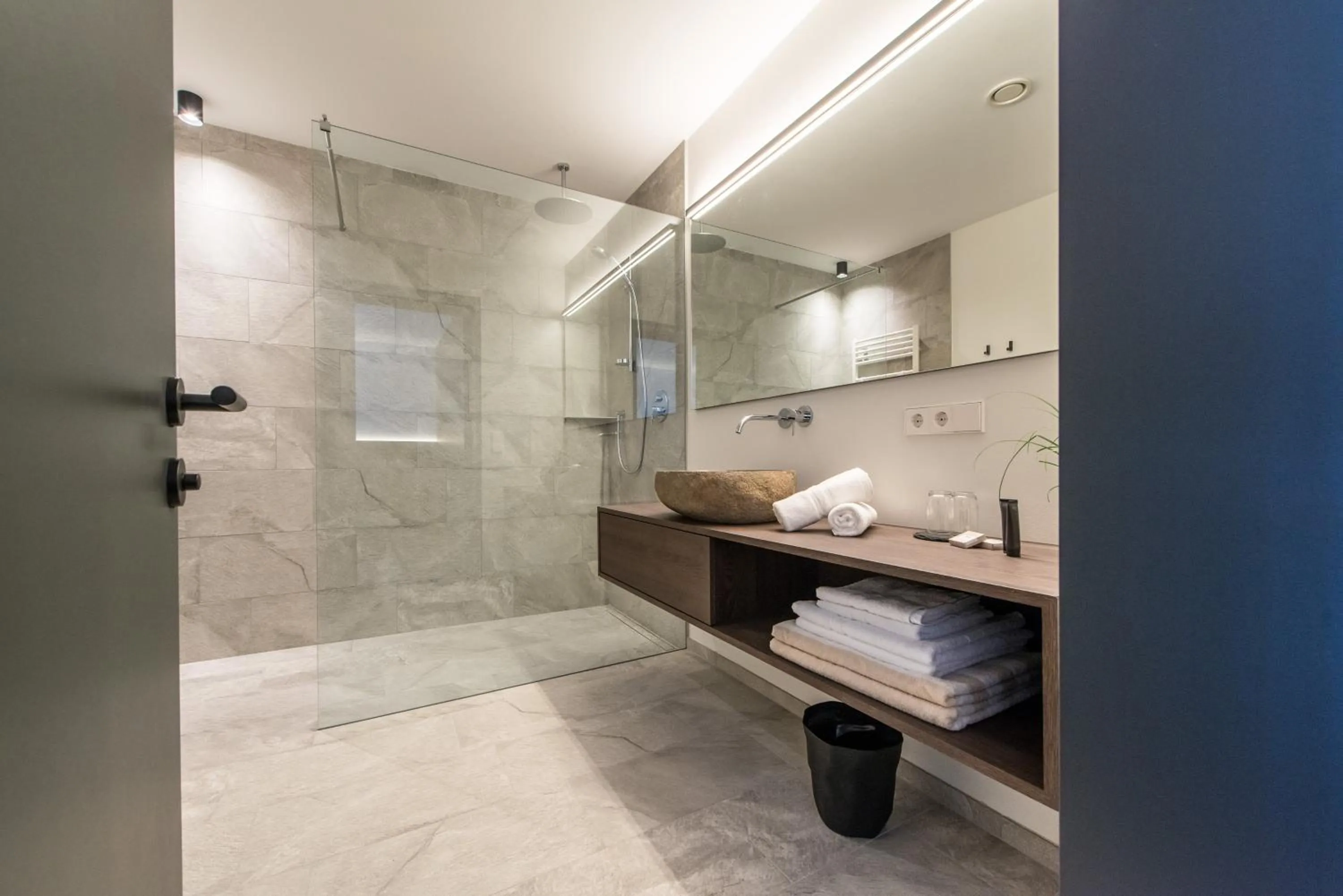 Shower in Mountain Residence Montana