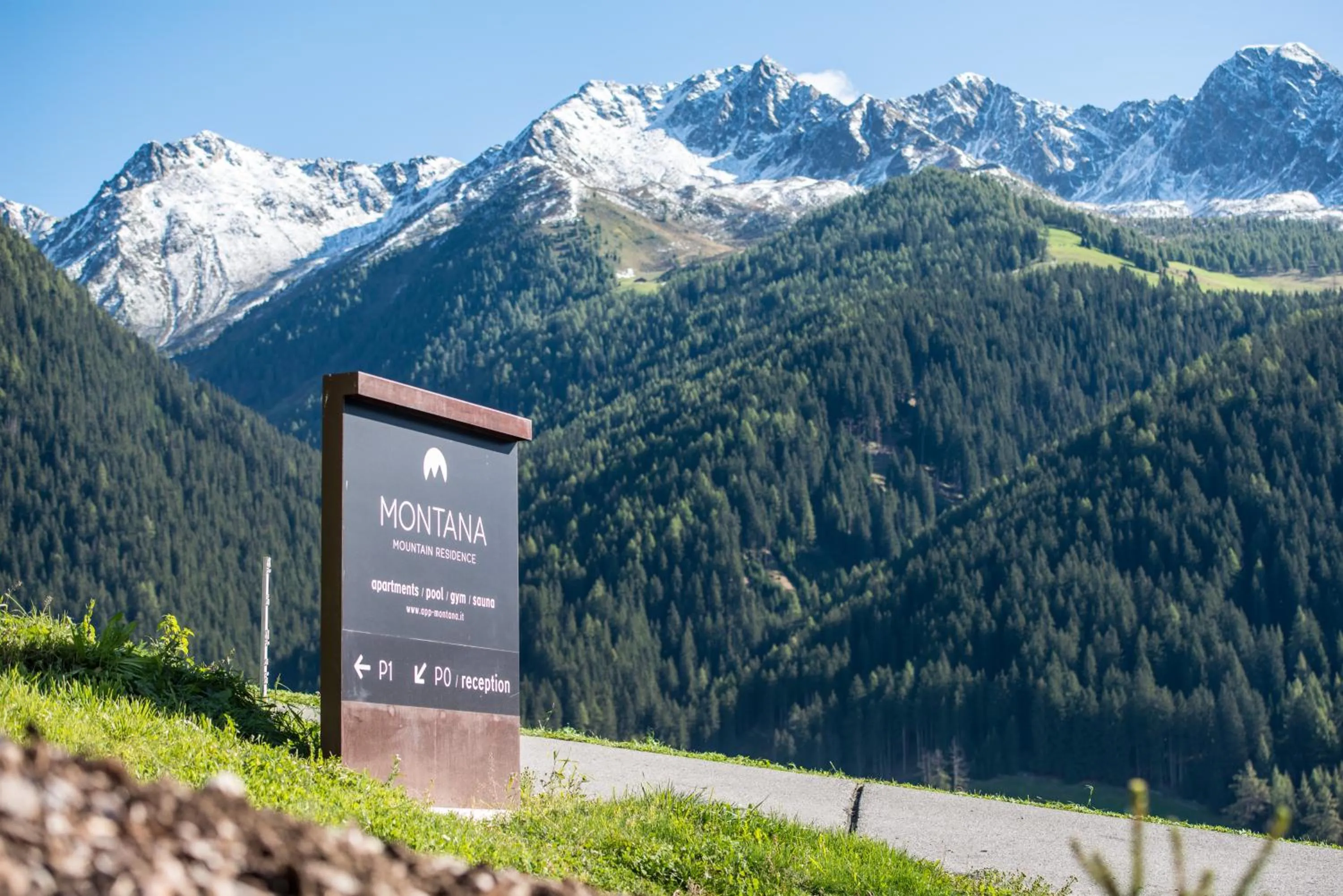 Natural landscape in Mountain Residence Montana