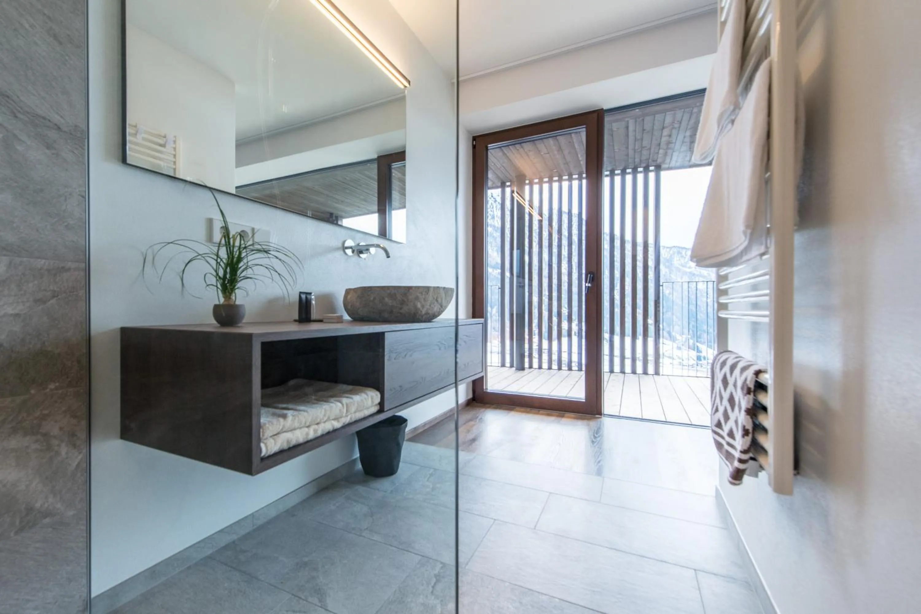 Bathroom in Mountain Residence Montana
