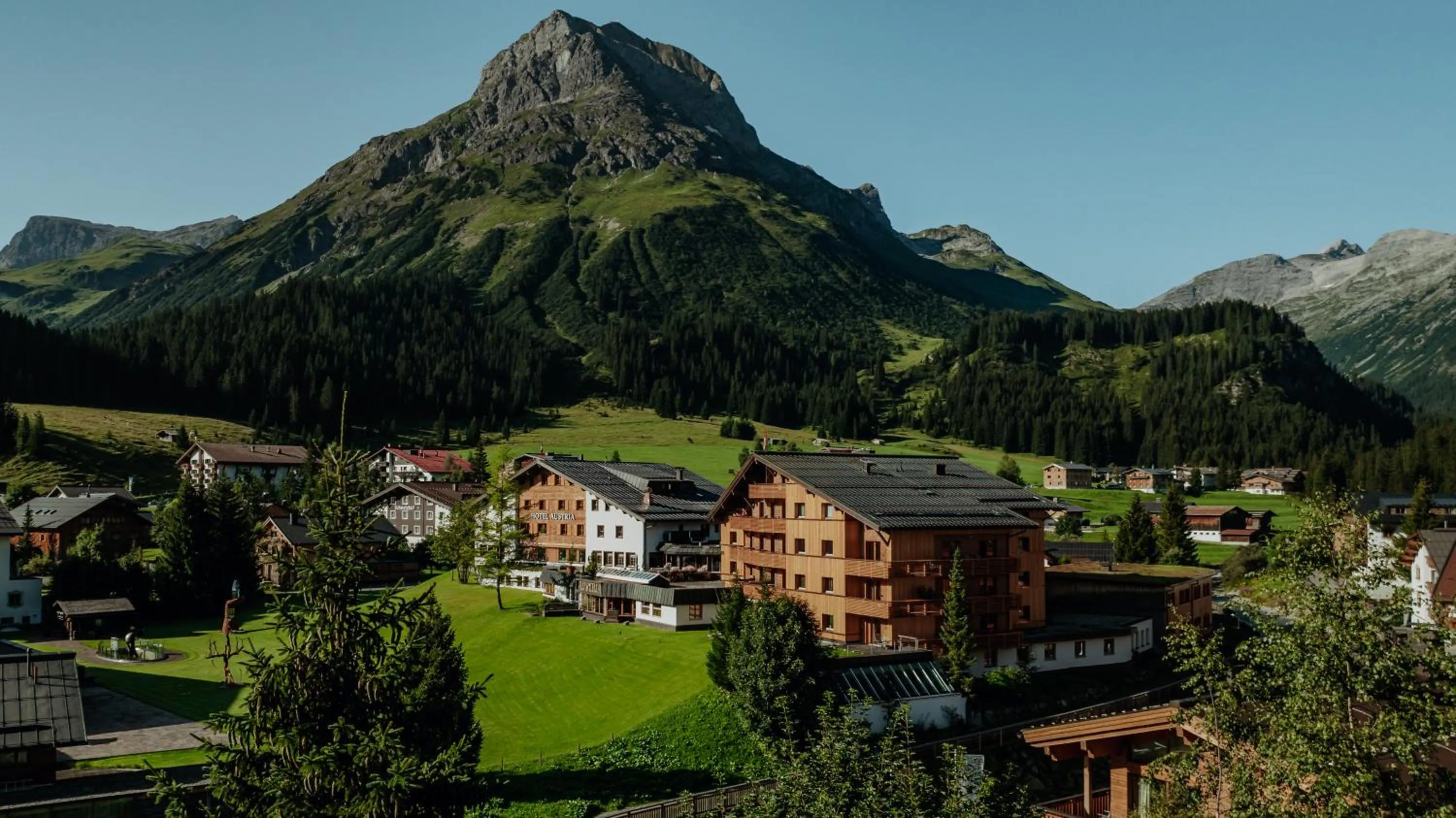 Property building in Hotel Austria