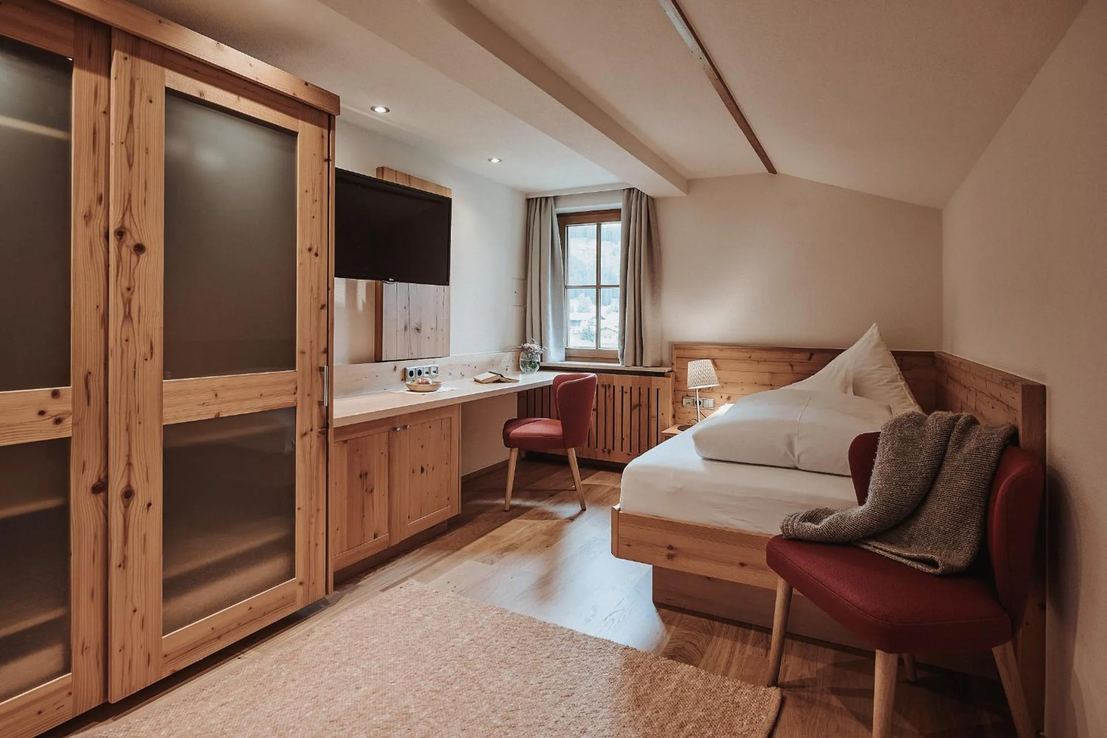 Bed in Hotel Austria