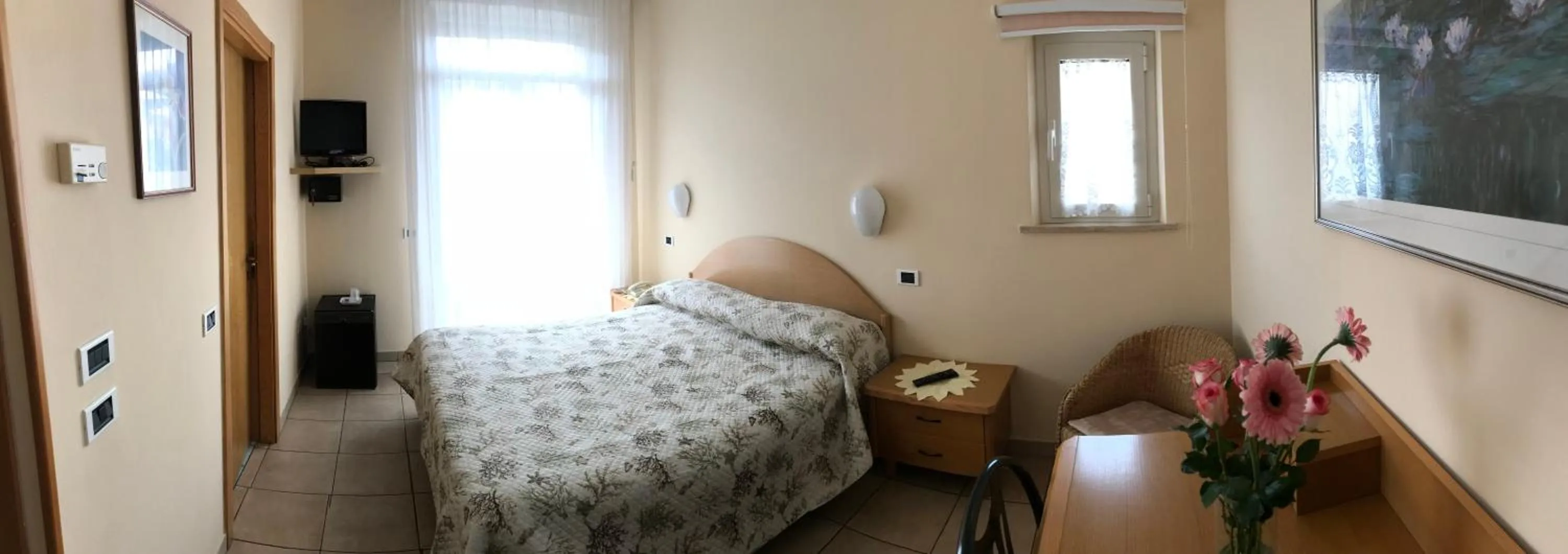 Bed in Hotel La Pergola