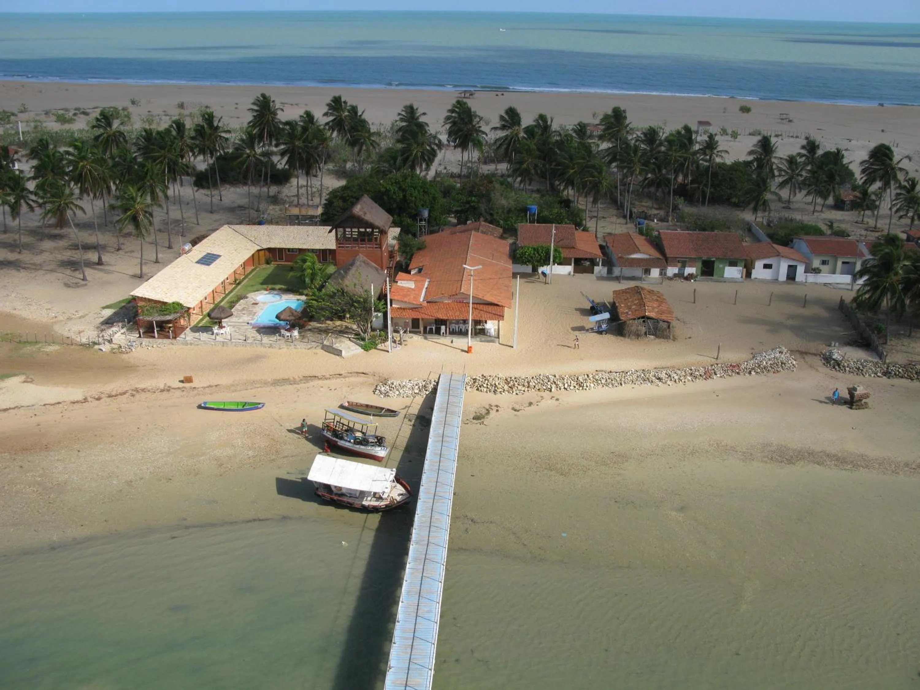 Bird's eye view in Pousada Peixe Galo