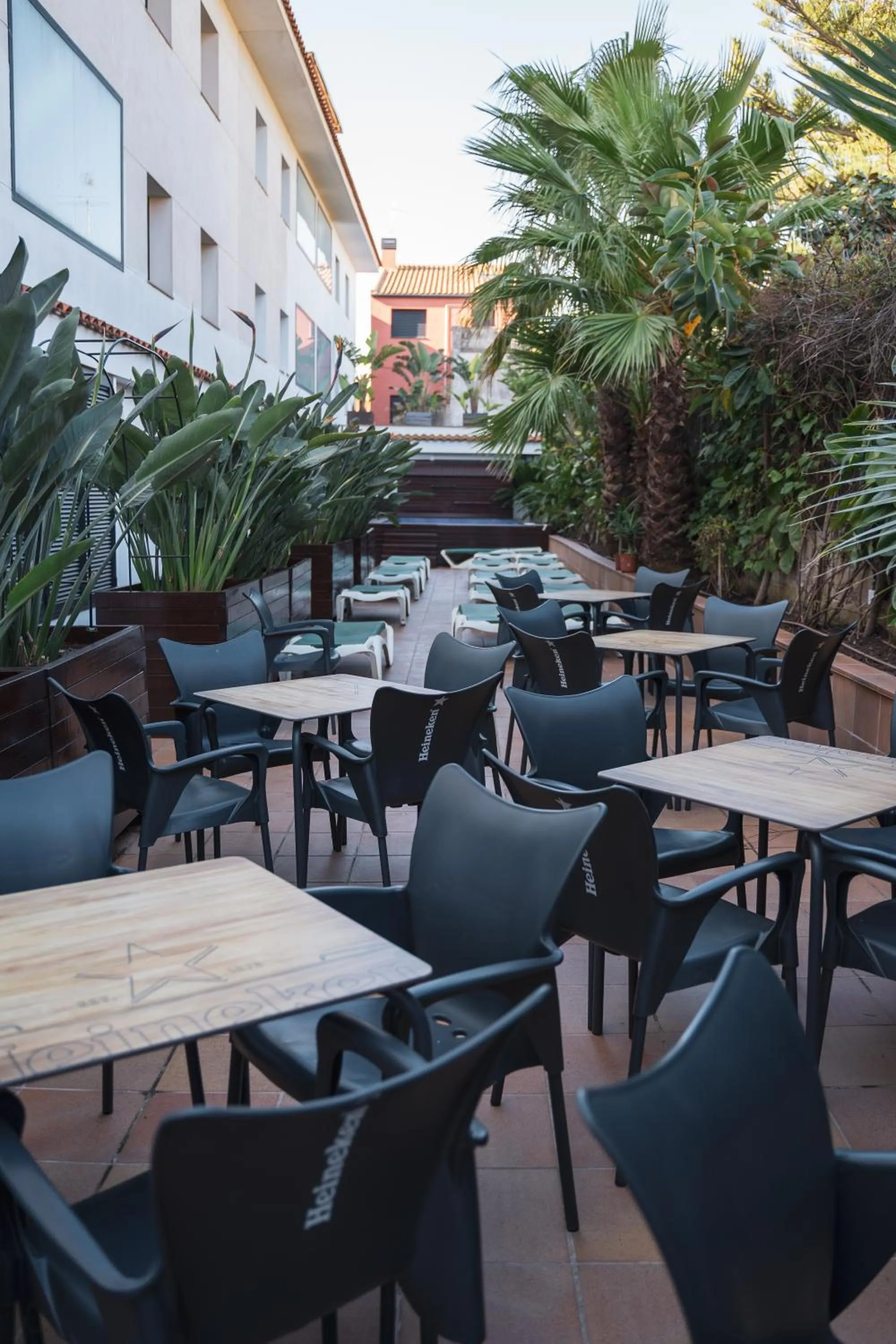 Patio in Beatrix 2000 - Caliu Apartments