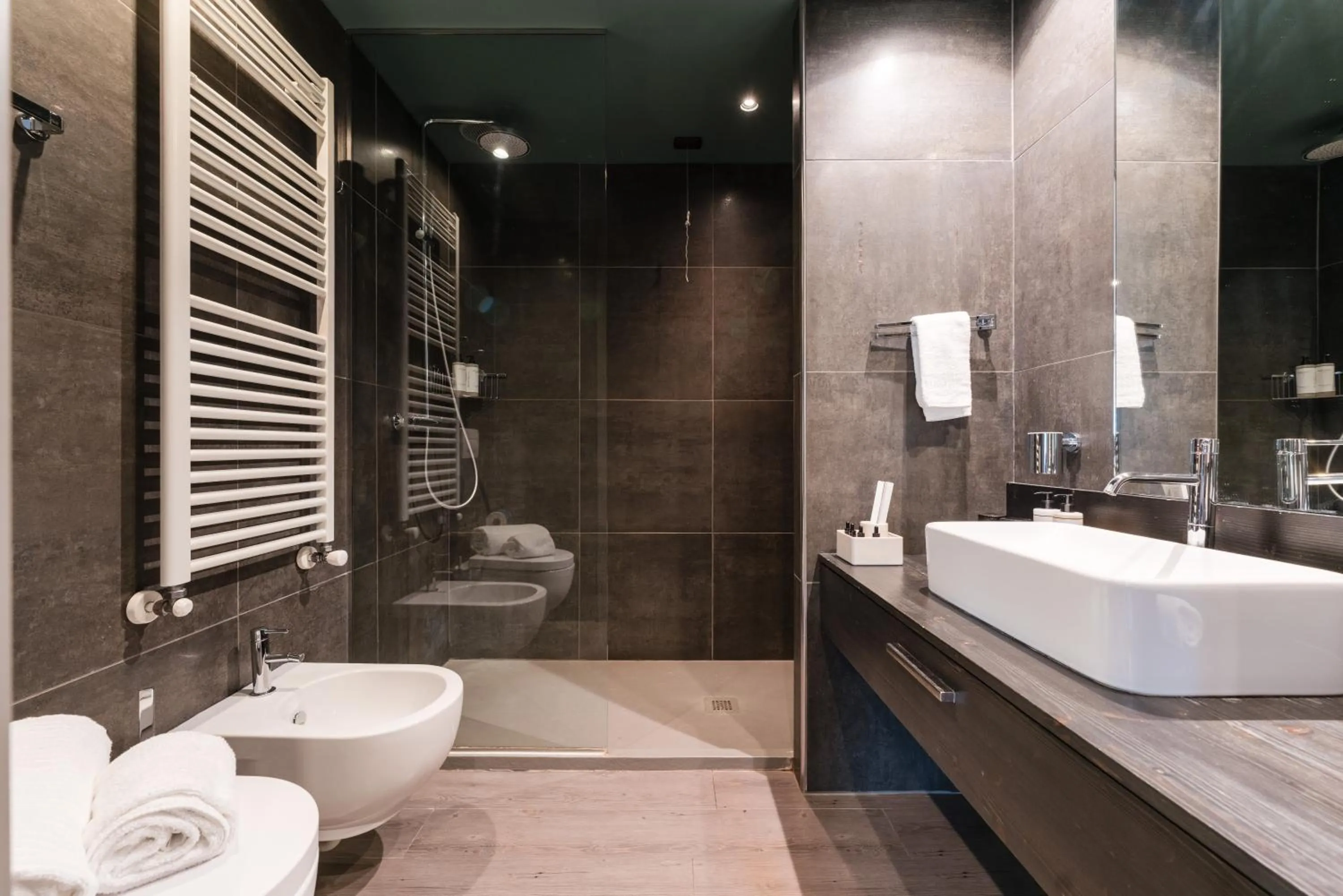 Shower in Hotel Europa