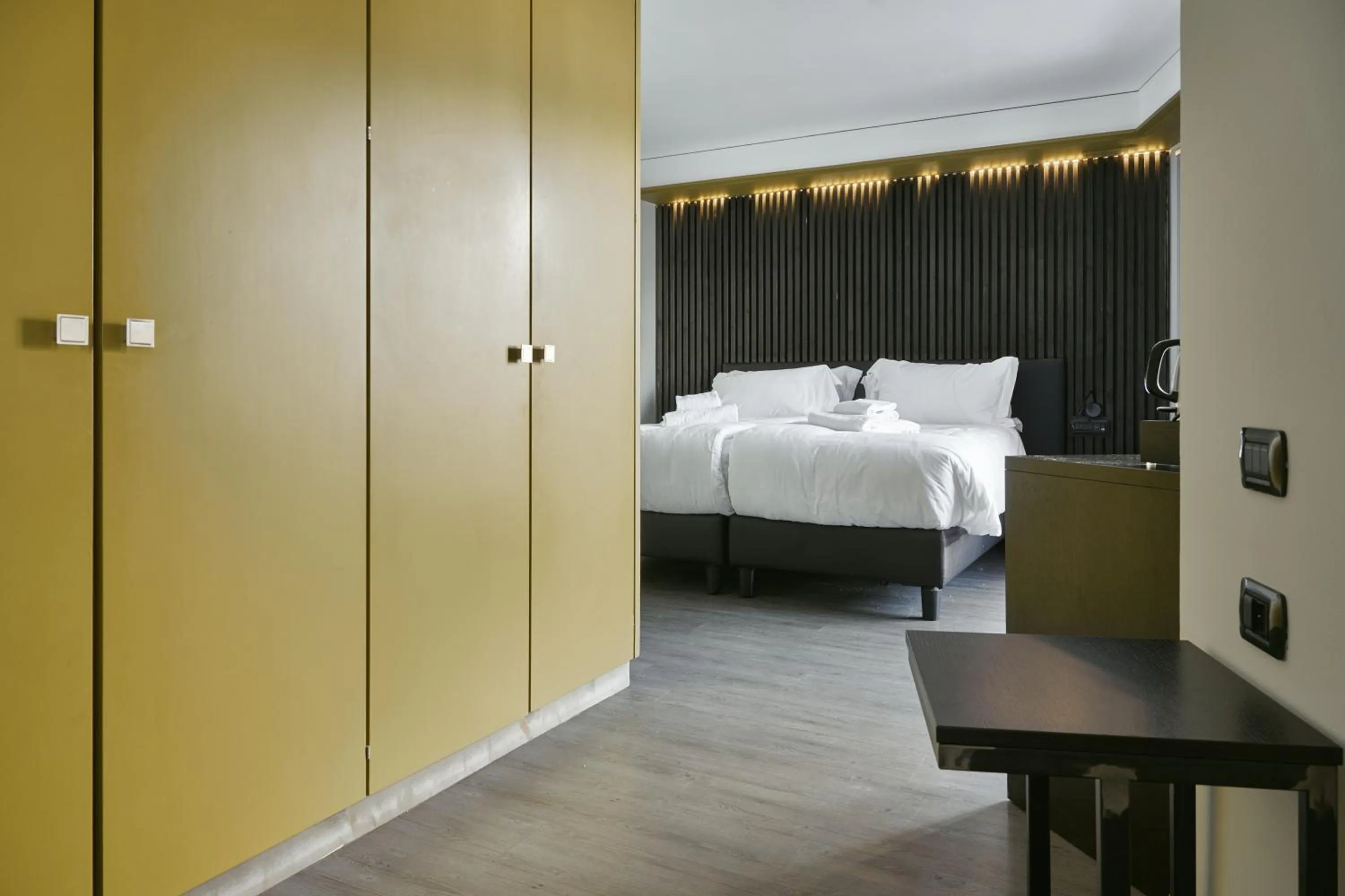 View (from property/room), Bed in Hotel Europa