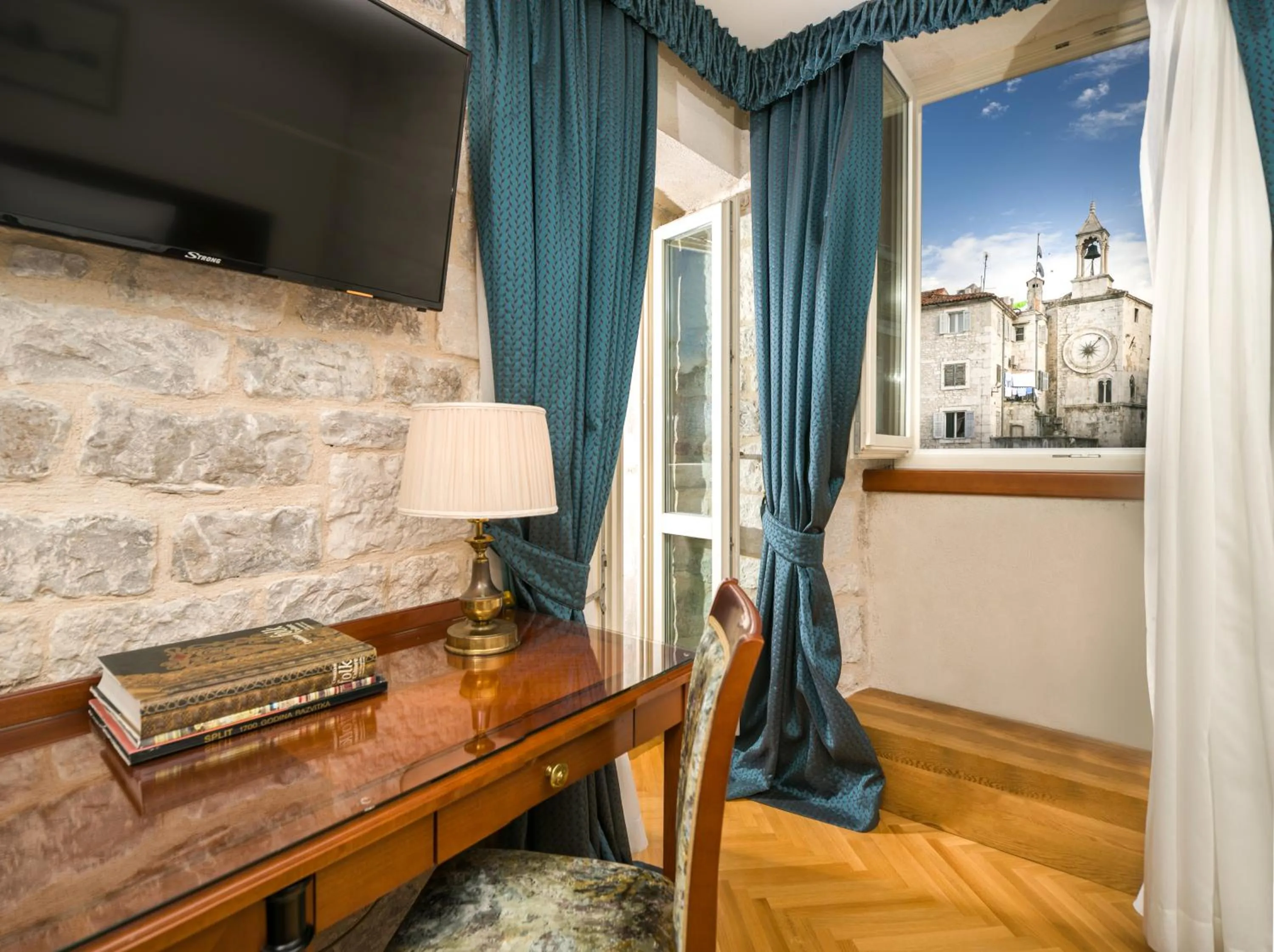 Bedroom in Judita Palace Heritage Hotel