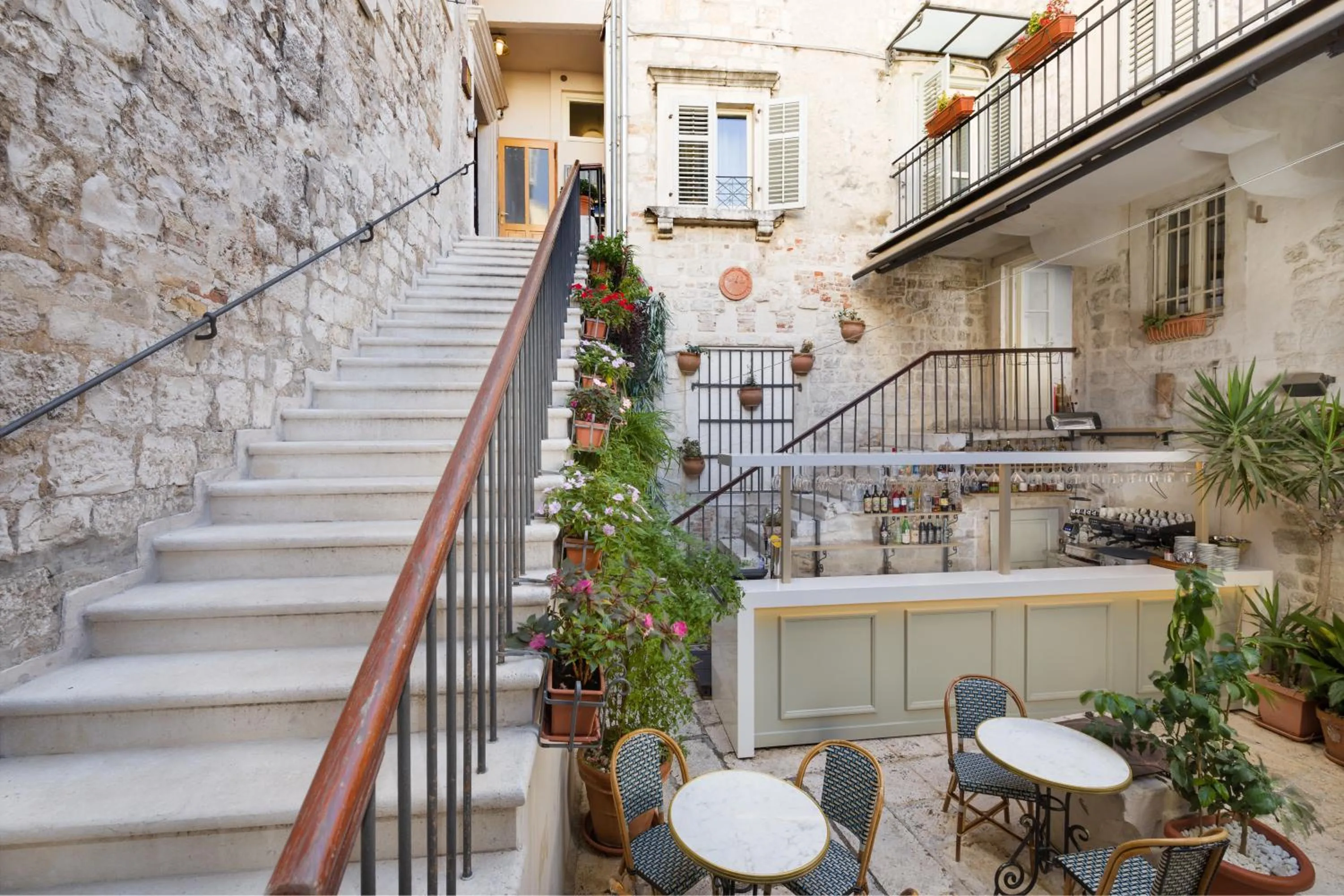 Facade/entrance in Judita Palace Heritage Hotel