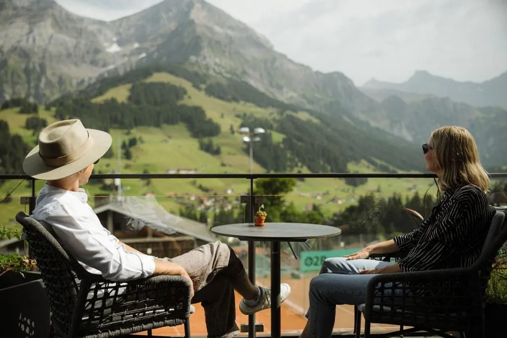 Balcony/Terrace in Adler Adelboden