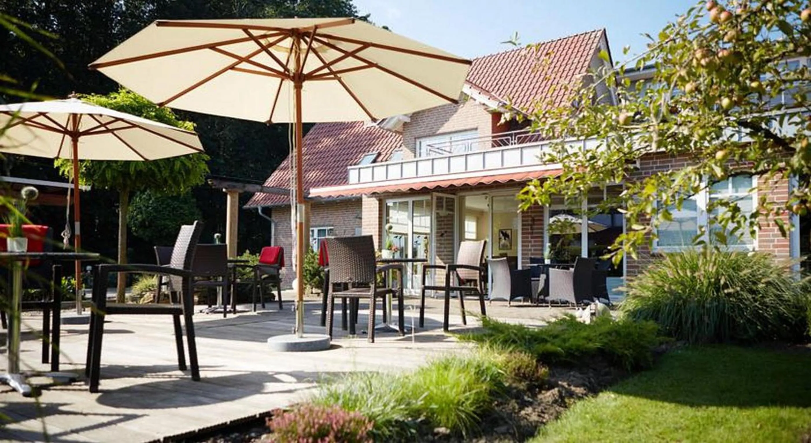 Garden view in Hotel Waldblick Deppe