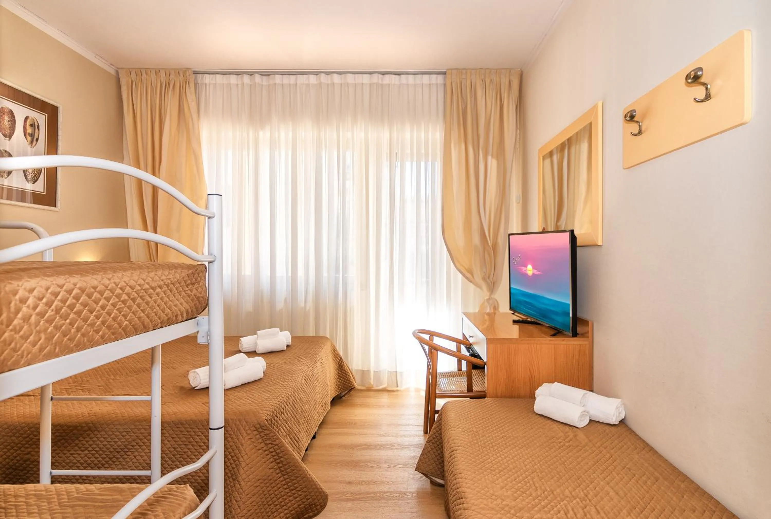 Bed in Hotel Stella D'Italia