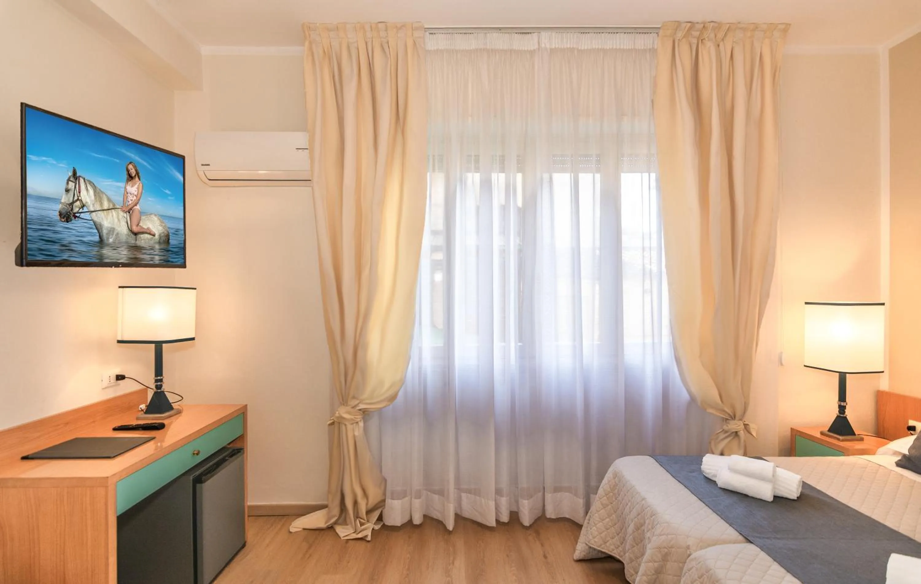 Bed in Hotel Stella D'Italia