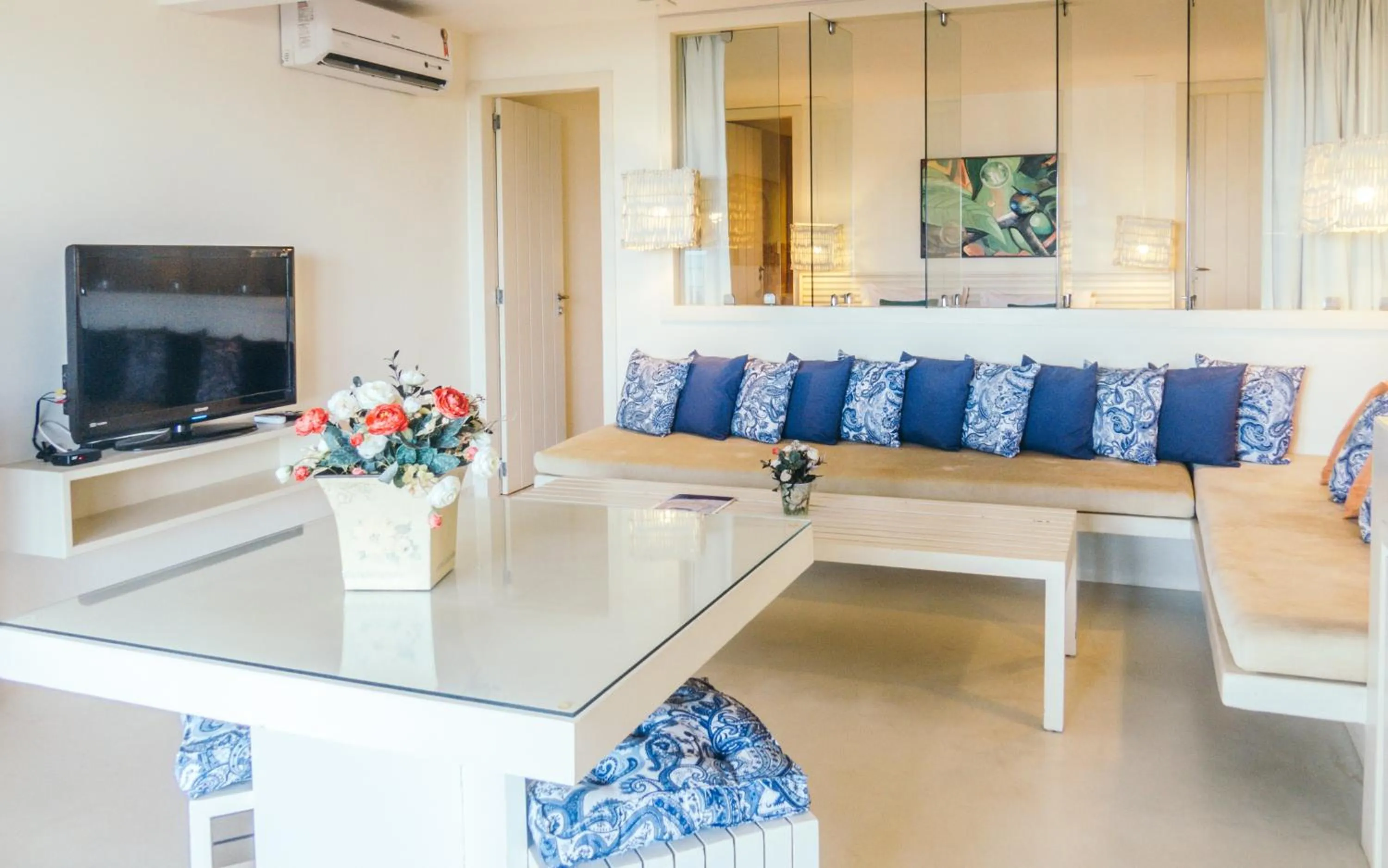 Living room in Pipa Privilege Suítes