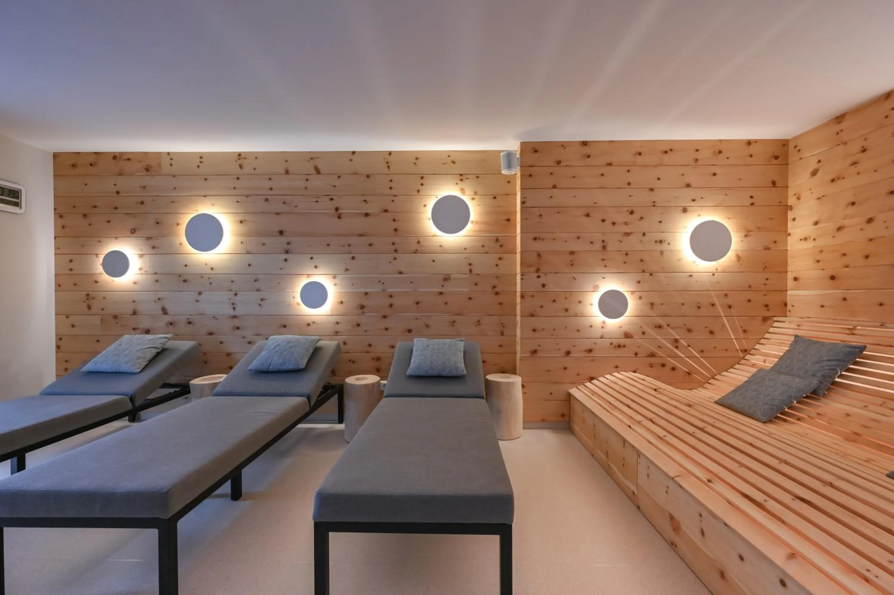 Sauna in Gästehaus Sankt Ulrich