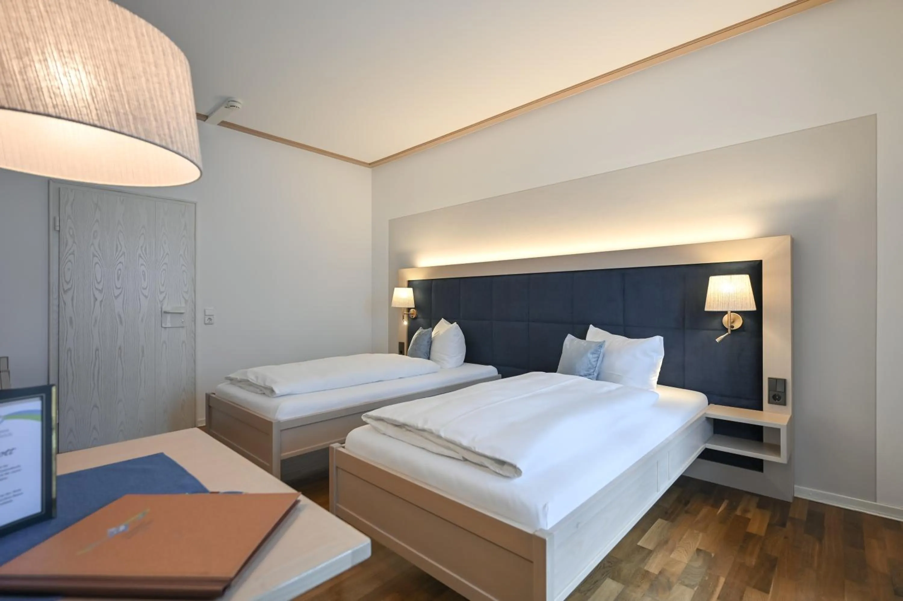 Photo of the whole room, Bed in Gästehaus Sankt Ulrich