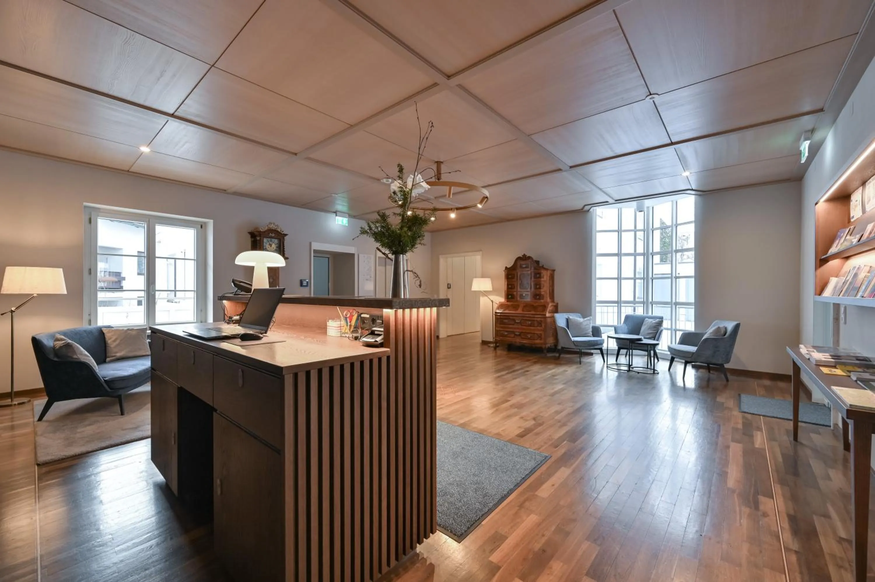 Lobby or reception in Gästehaus Sankt Ulrich