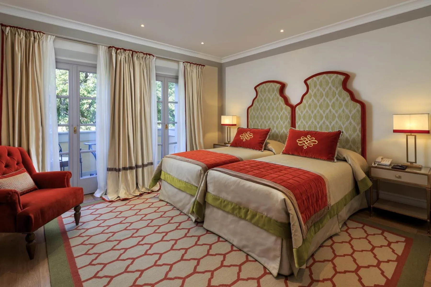 Bedroom, Bed in Villa La Massa