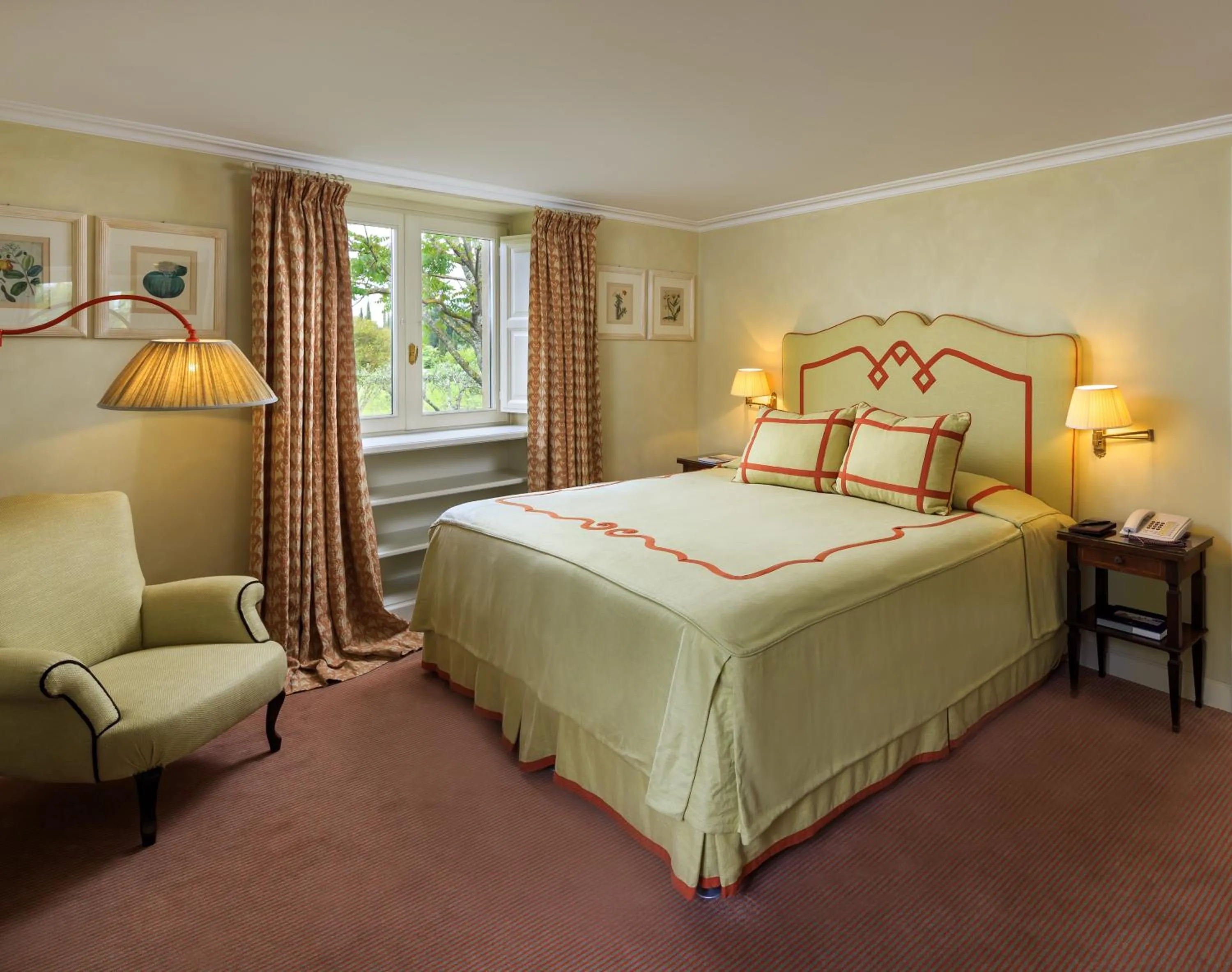 Bedroom, Bed in Villa La Massa