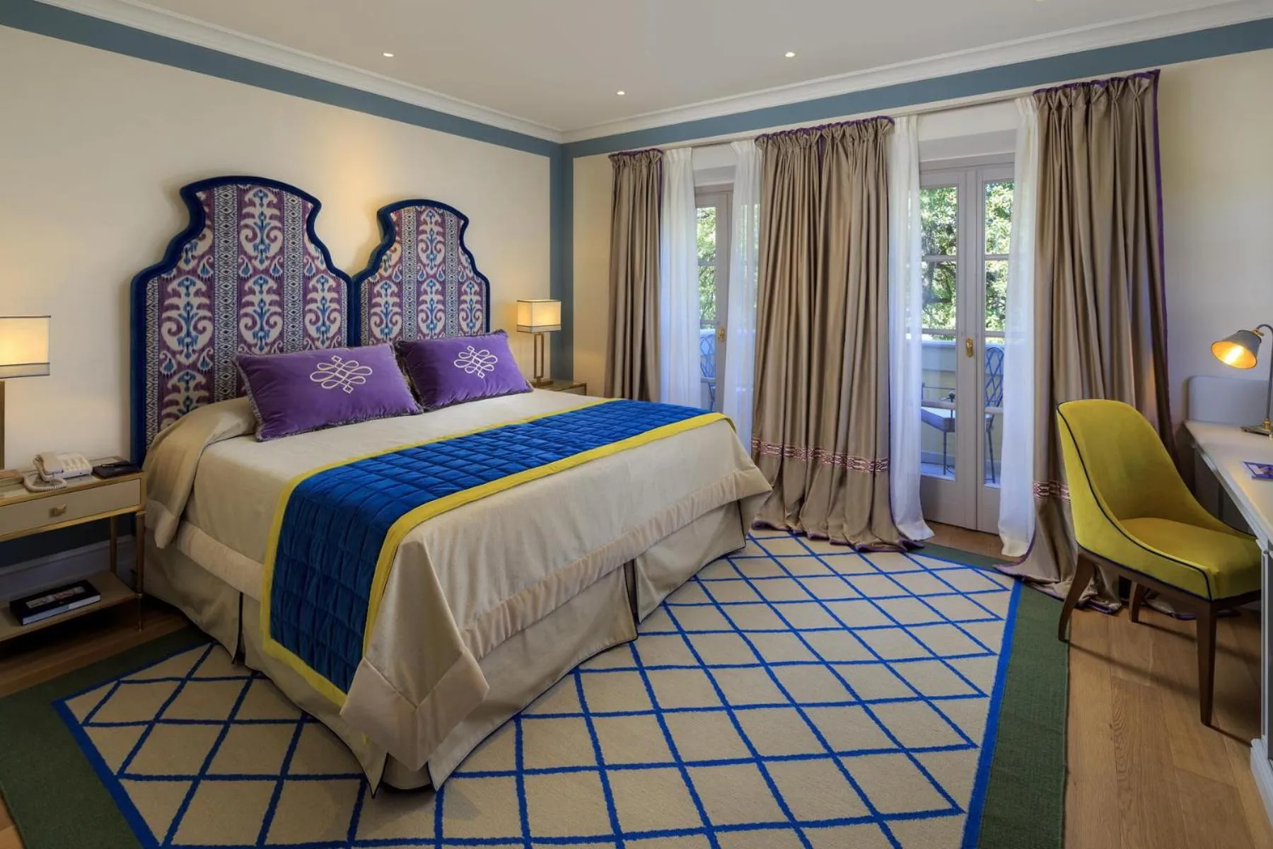 Bedroom, Bed in Villa La Massa