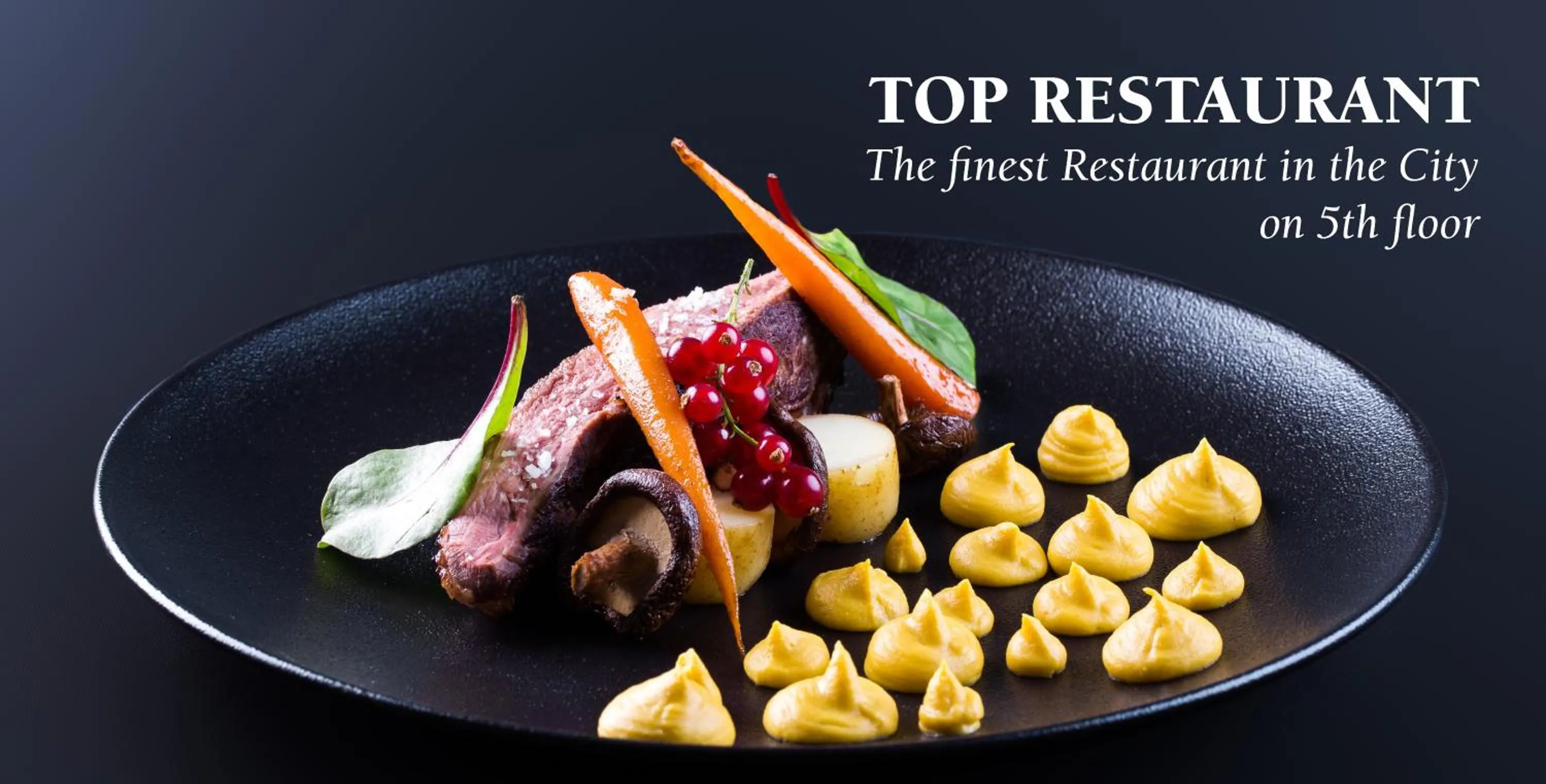 Food and drinks in Emerald Hotel