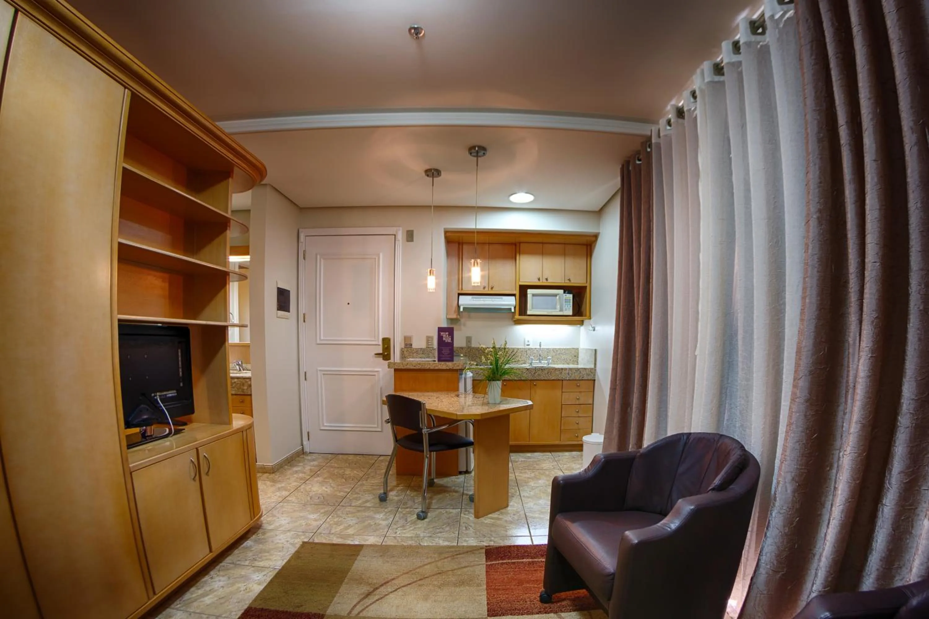 Kitchen or kitchenette in Bela Vista Hotel & Flat